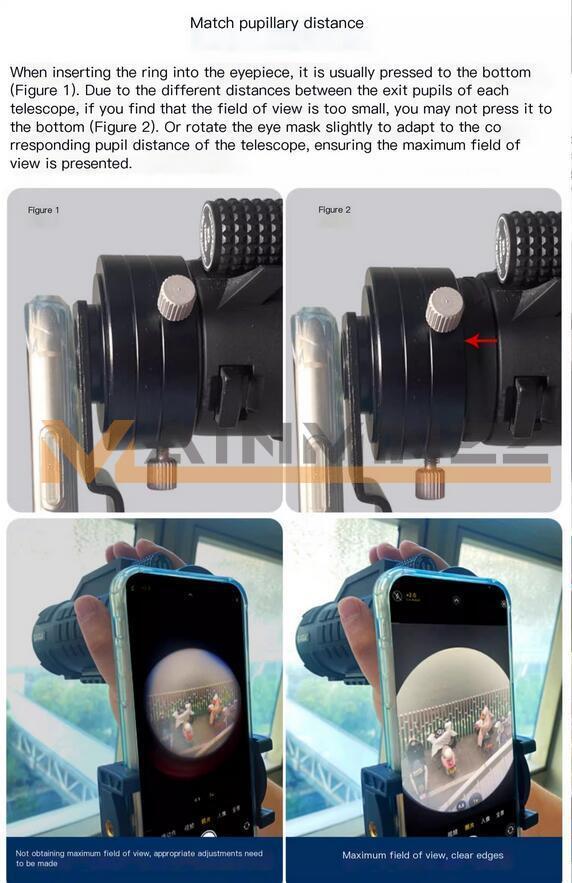 1PC NEW Slit Lamp Adapter Microscope Eyepiece Smartphone Cell Phone Adapter