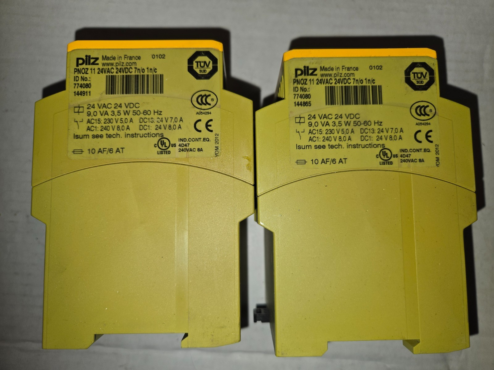 Pilz PNOZ 11 774080 Safety Relay Module