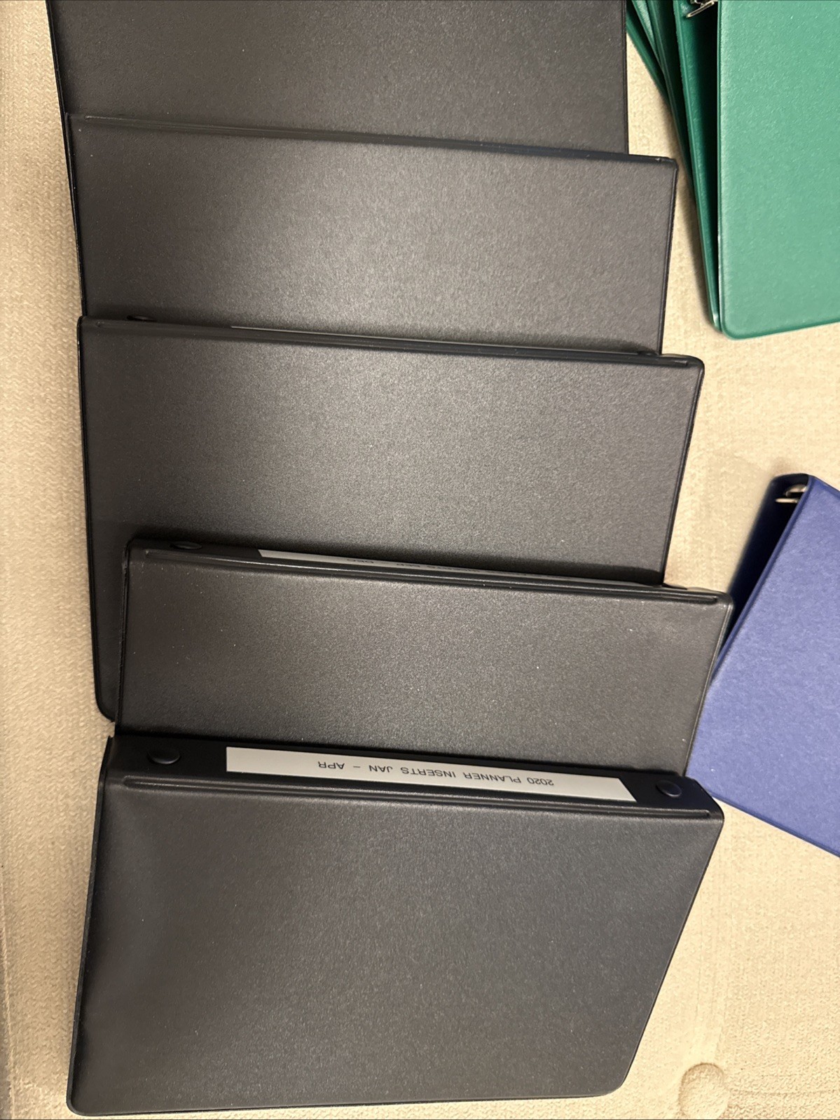 Filofax Personal Size Storage Binder Lot of 9 – Mead brand