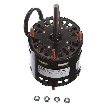 Fasco D1124 Hvac Motor, Open Air-Over, 1/20 Hp, 1,550 Nameplate Rpm, 1 Speed,