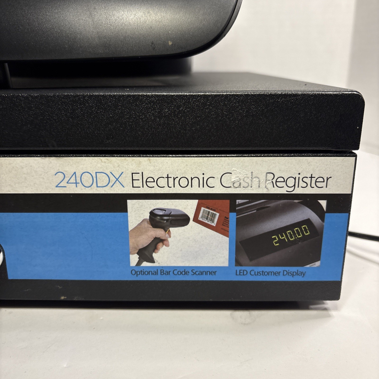 Royal 240DX Electronic Cash Register Thermal Printer 5000 PLU Black 240 DX