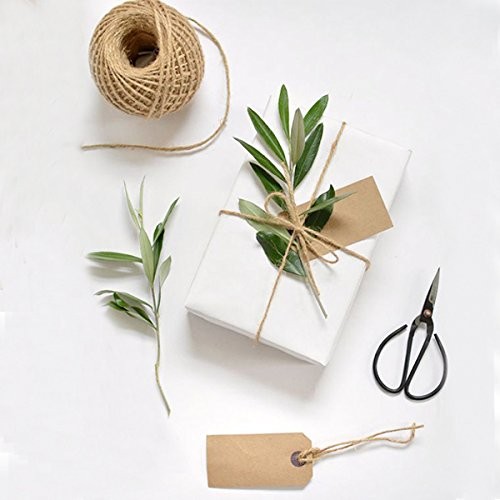 White Kraft Paper Natural Recycled Paper, Kraft Paper Roll Ideal for Art…