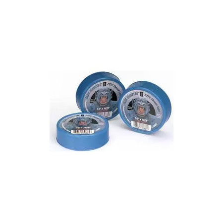 Blue Monster 70661 Ptfe Thread Sealant Tape, 1/2 In W X 43 Ft L, Blue, 0.035 In