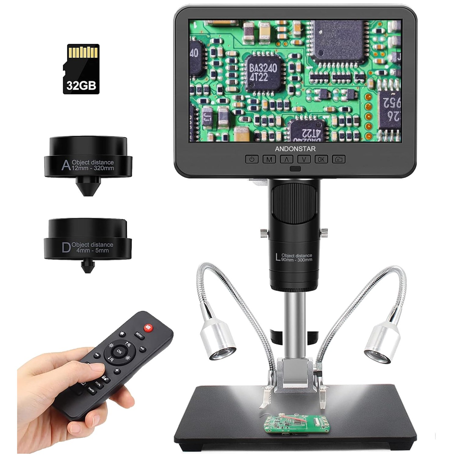 All-Purpose Winner Microscope with LED Lights