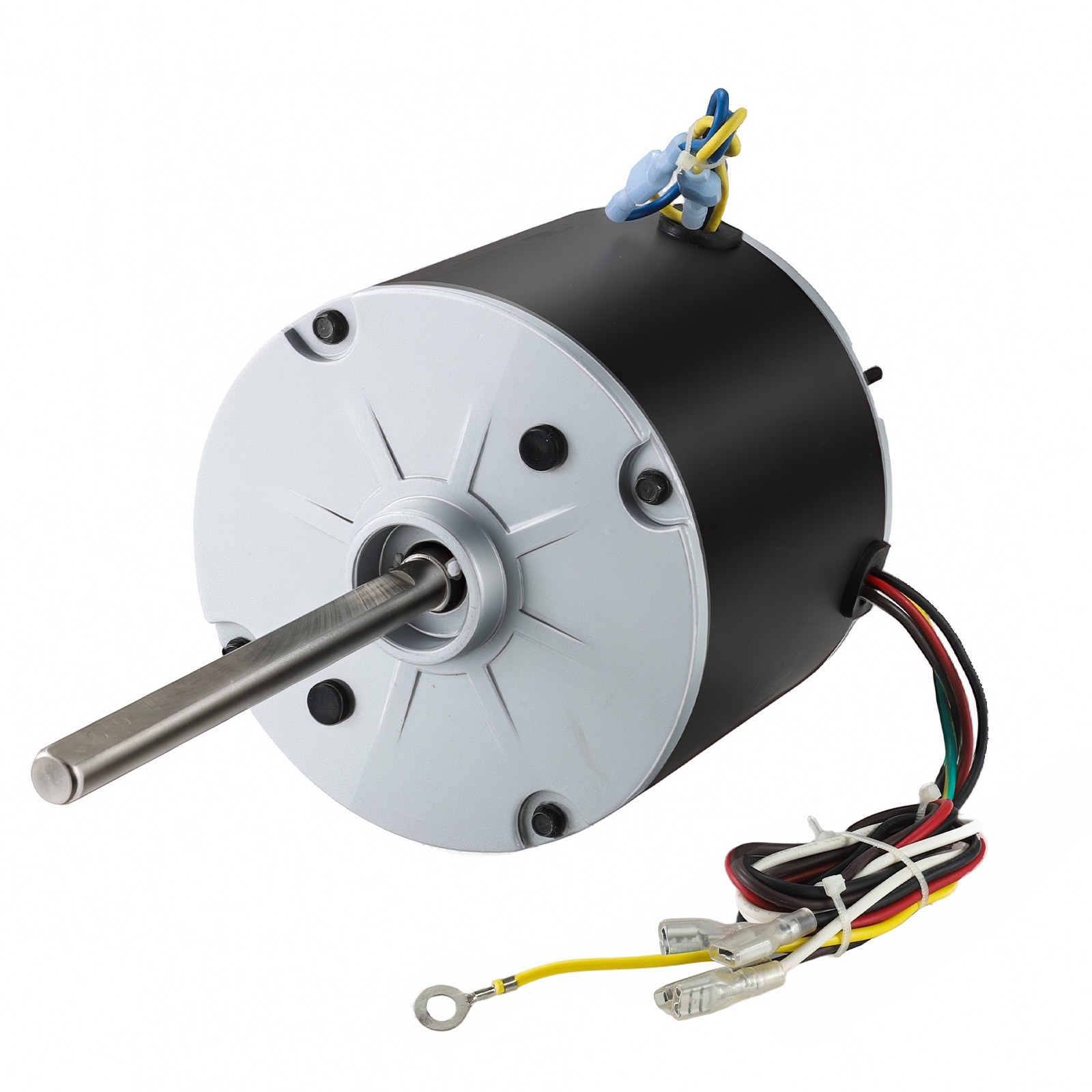 VEVOR Condenser Fan Motor with Capacitor 1/3HP 1075RPM 208-230V CW/CCW Rotation