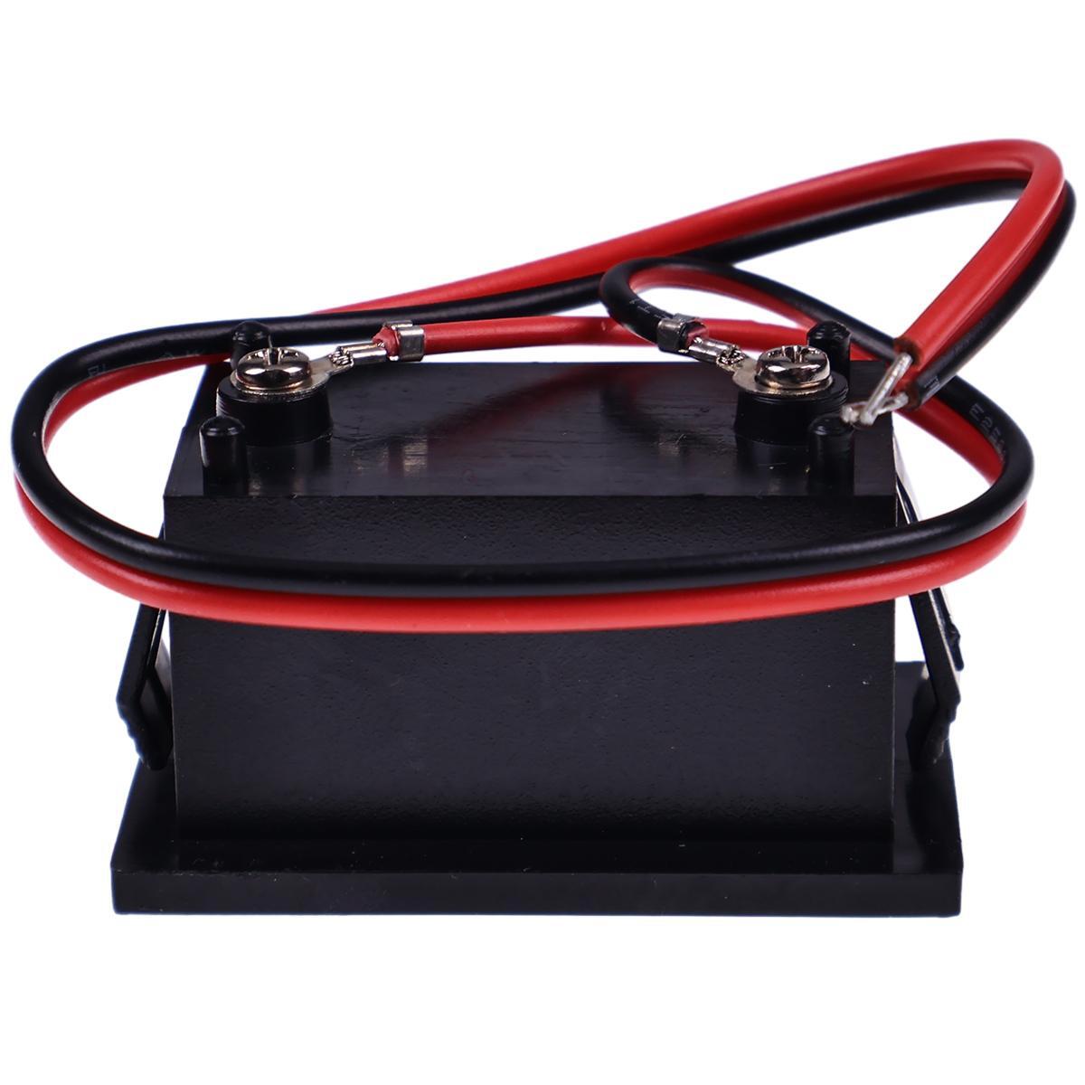 12V 2.5-30V DC Auto Gauge Digital Voltmeter LED Waterproof Monitor Battery Meter