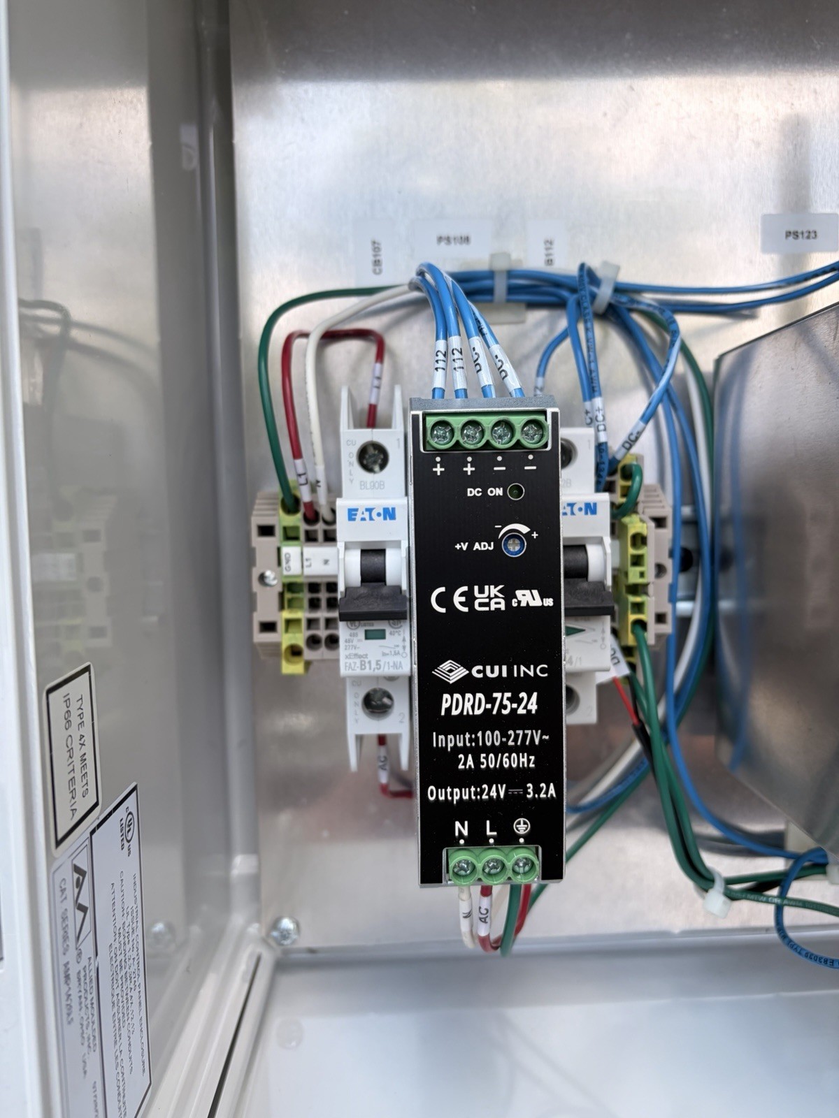 Allied Moulded AMP1426LF IP66 NEMA 4X Wireless Industrial Enclosure 14×26