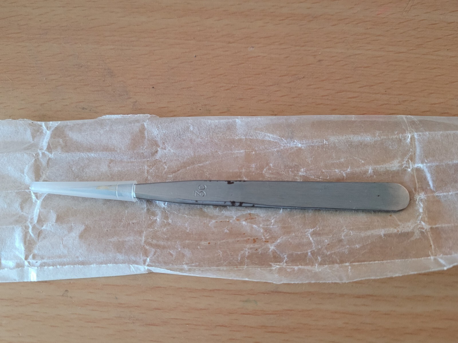 Regine Tweezers 3C Carbon Steel Made by Regine SWITZERLAND