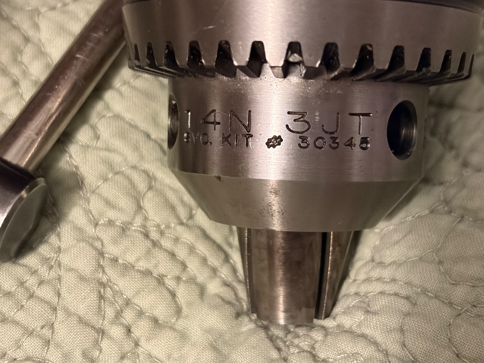 JACOBS 14N 3JT Heavy Duty BB Super Chuck 0-1/2 (0-13mm) x 1″ Shank & Key Plus