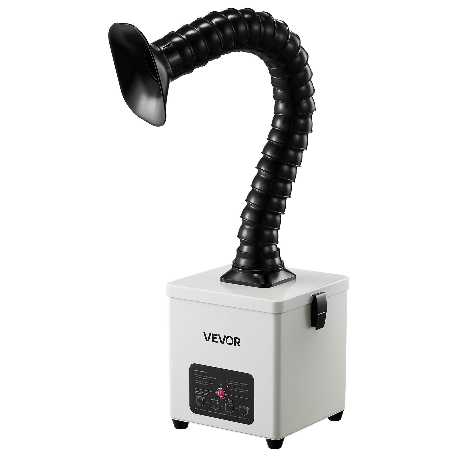 VEVOR Solder Fume Extractor 3-Stage Filtration 180m³/h Soldering Smoke Absorber
