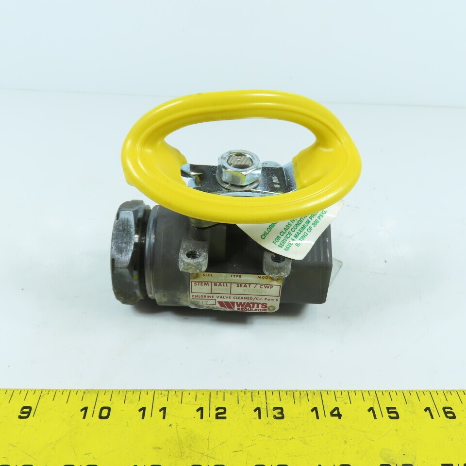 Watts Regulator CL7200VB01MN 1″ Ball Valve M/VB Seat VT 300PSI