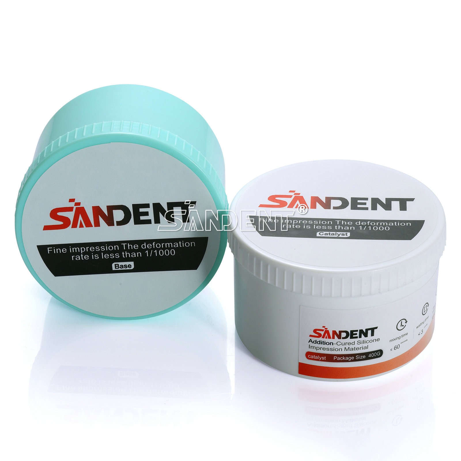 SANDENT Putty Soft Regular Set Base & Catalyst 2/Pk 400G+400G