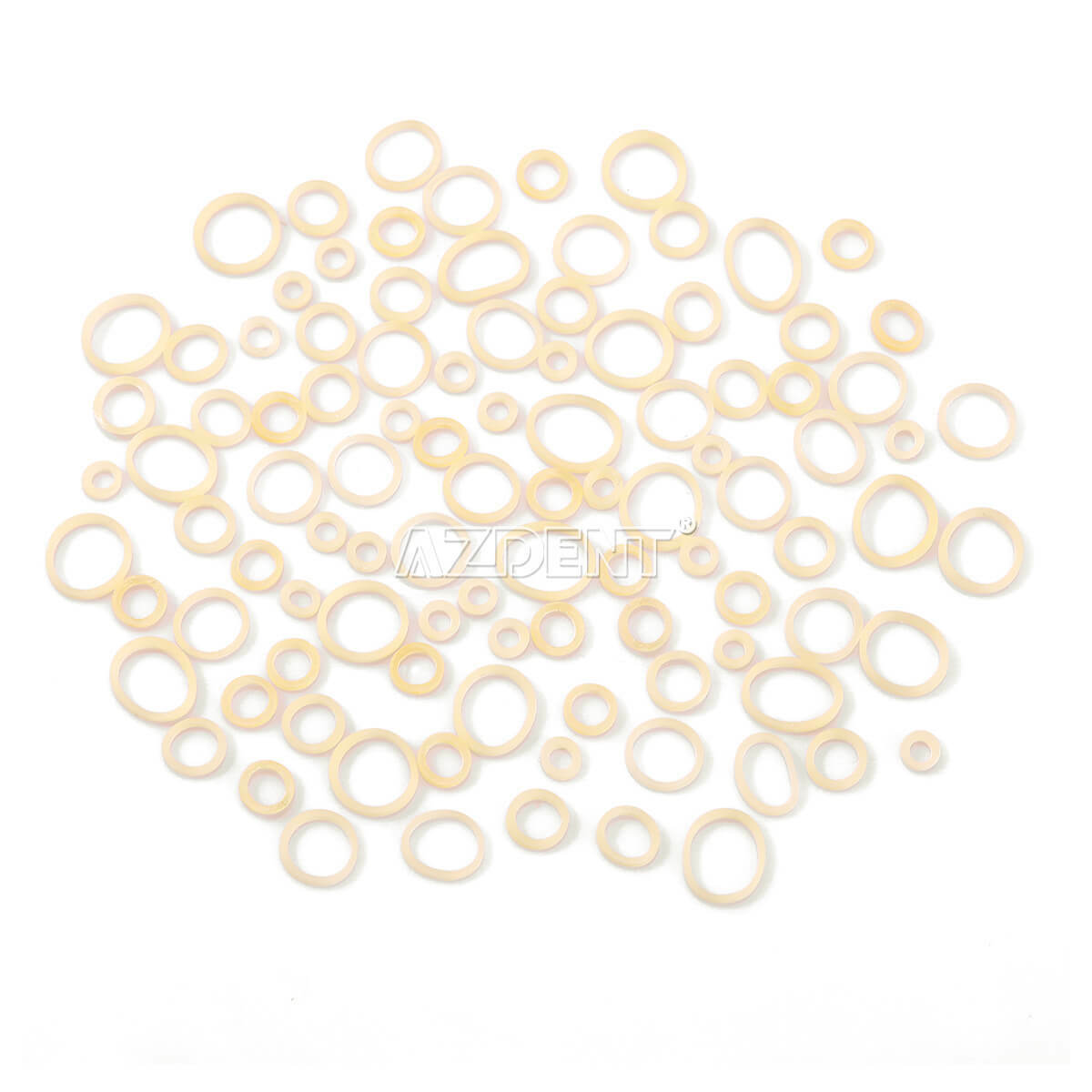 5000Pcs AZDENT Dental Orthodontic Elastic Braces Rubber Bands For Bracket Braces