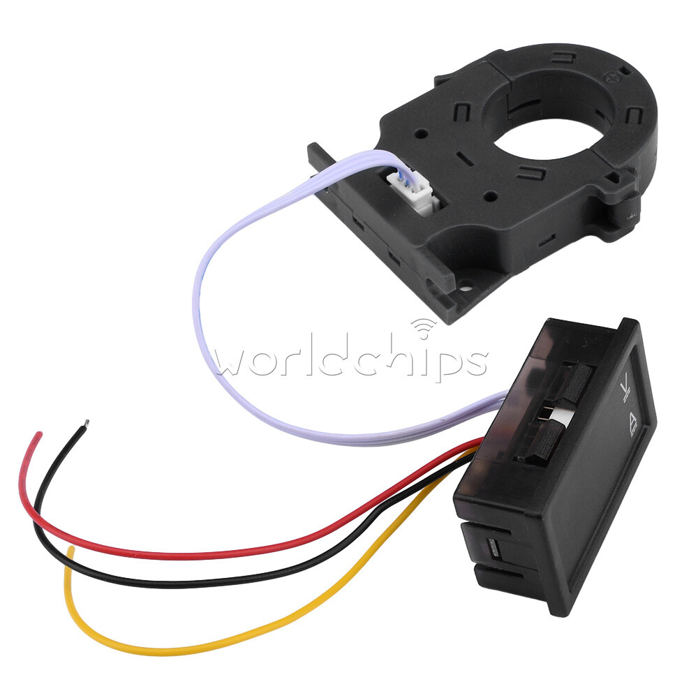 Hall Ammeter Voltmeter DC0-300V 0-400A Isolated Digital Current Voltage Meter
