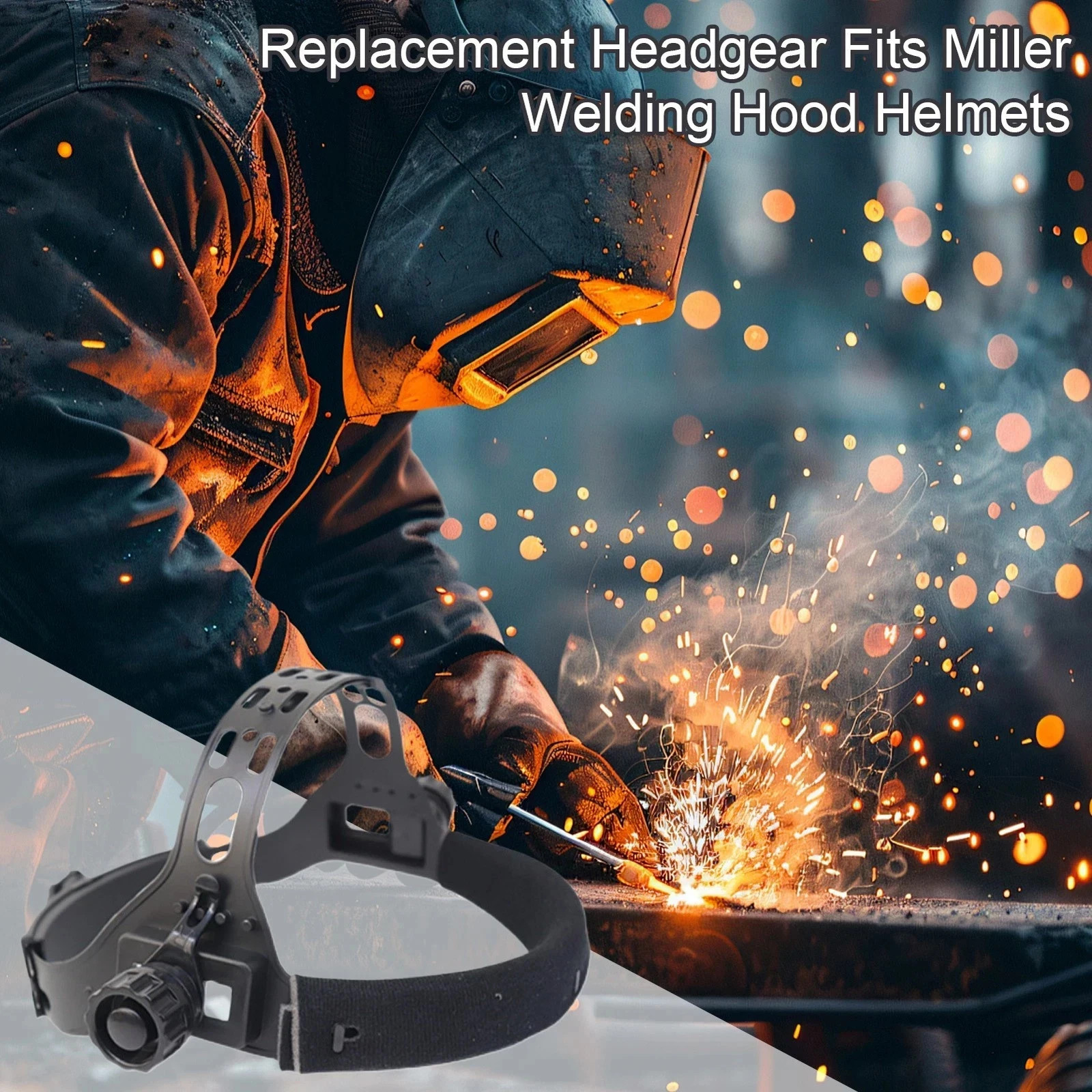 Universal Fit Replacement Headgear fits Welding Hood Helmets