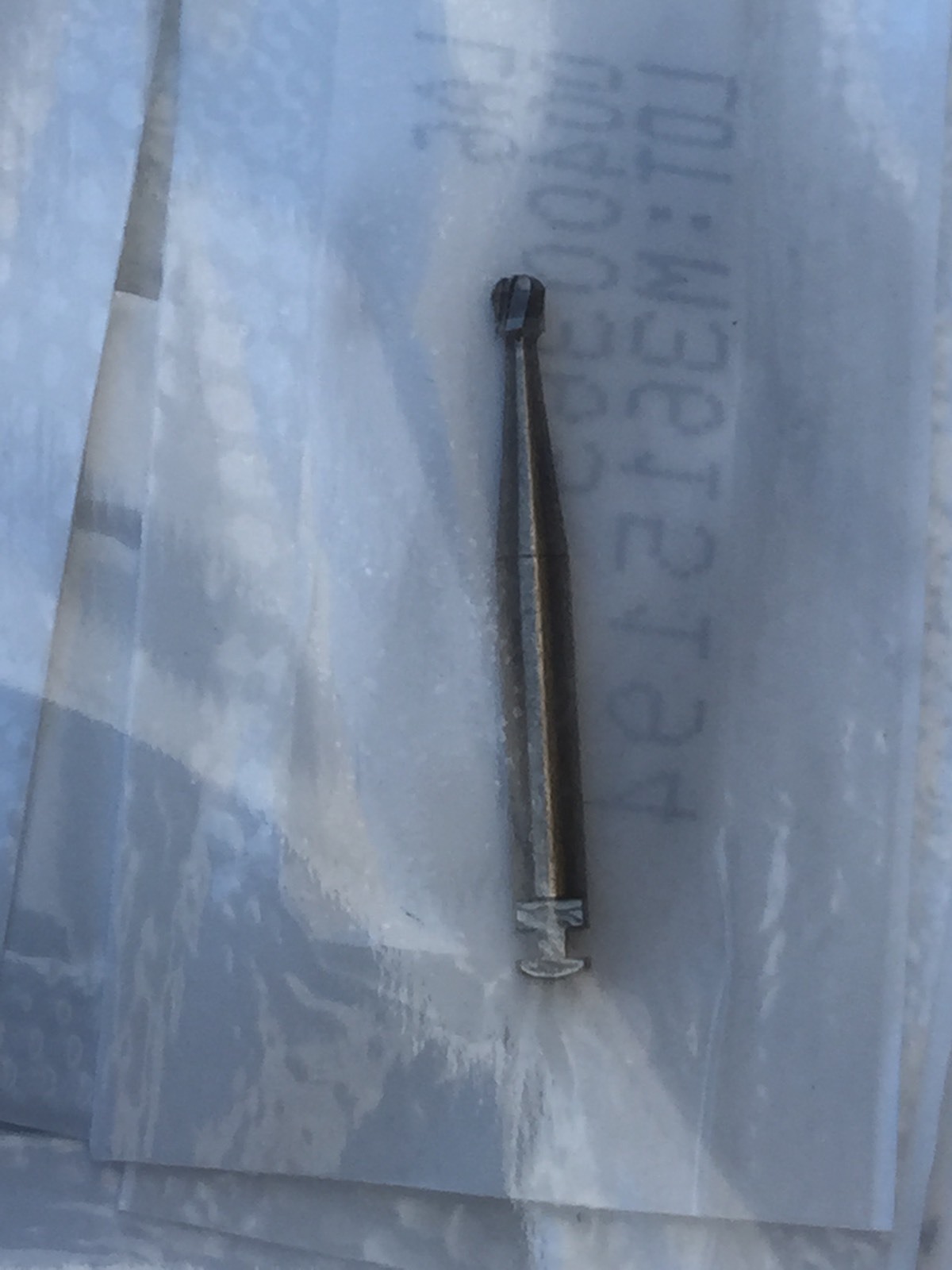 RA #6 round carbide bur for slow speed latch type Dental #6 RA/LA 100 Pk 🇨🇦