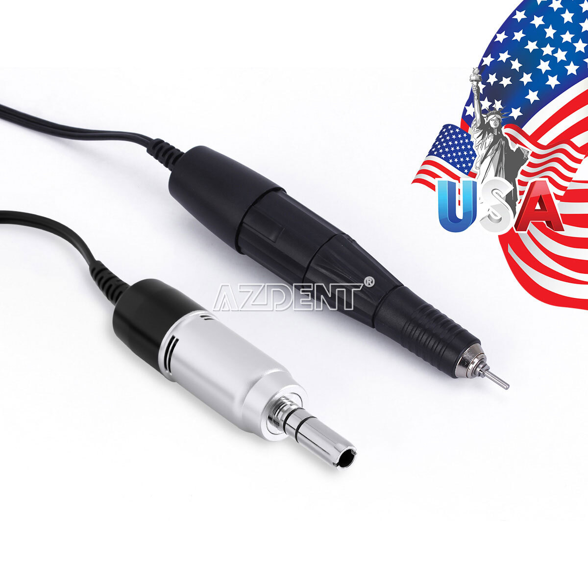 Dental Micro Motor Polishing Handpiece 35K RPM Plastic Head / E-Type Connector
