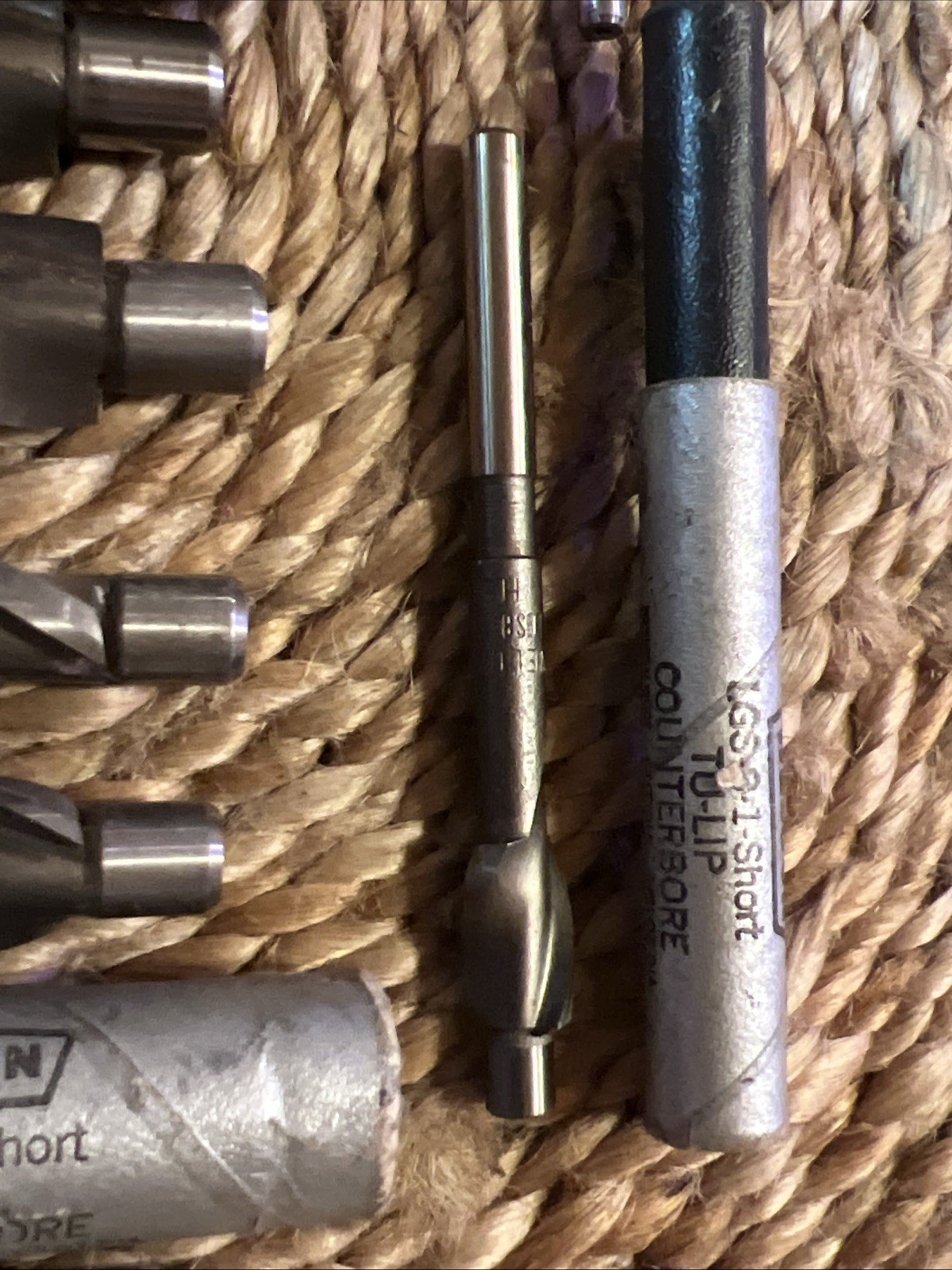 (10) Weldon Tu-Lip Counterbore Various Sizes as Shown See Photos (J1)