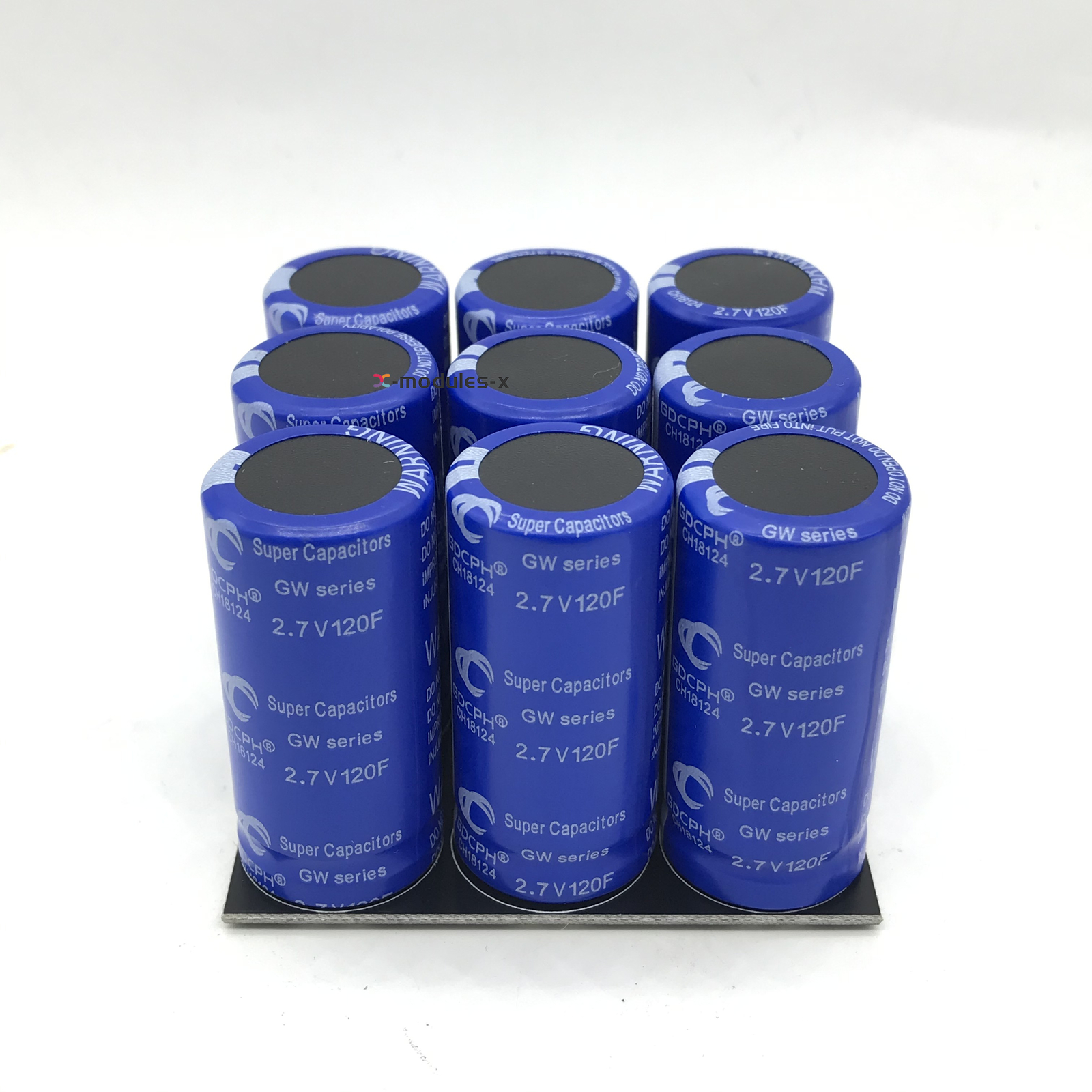 13.3F 24V 2.7V 120F Farad Capacitor Super Capacitor With Protection Board