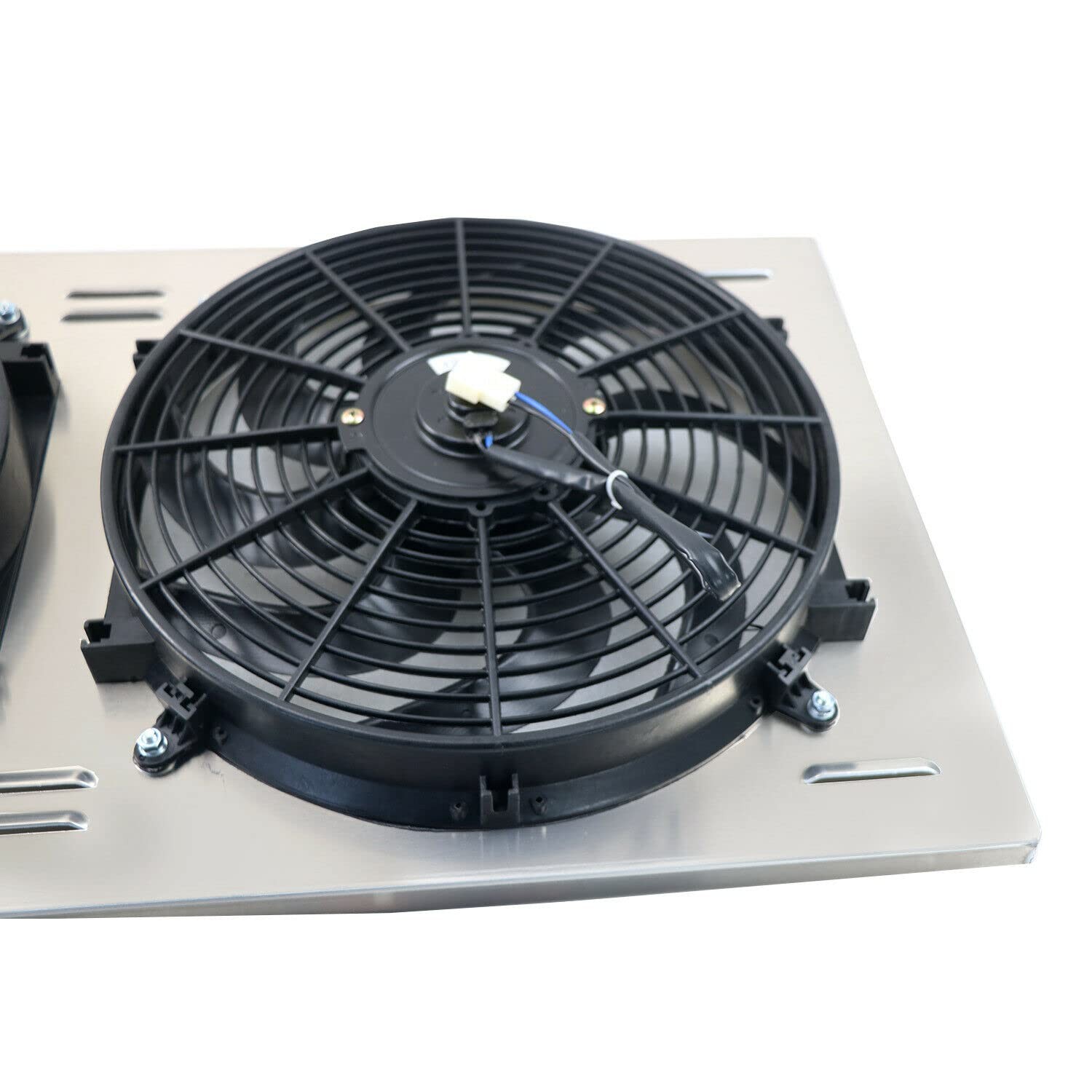 14 Electric Radiator Fan Aluminum Shroud Chevy GMC C/K 1500-3500 5.7-7.4V8 88-00