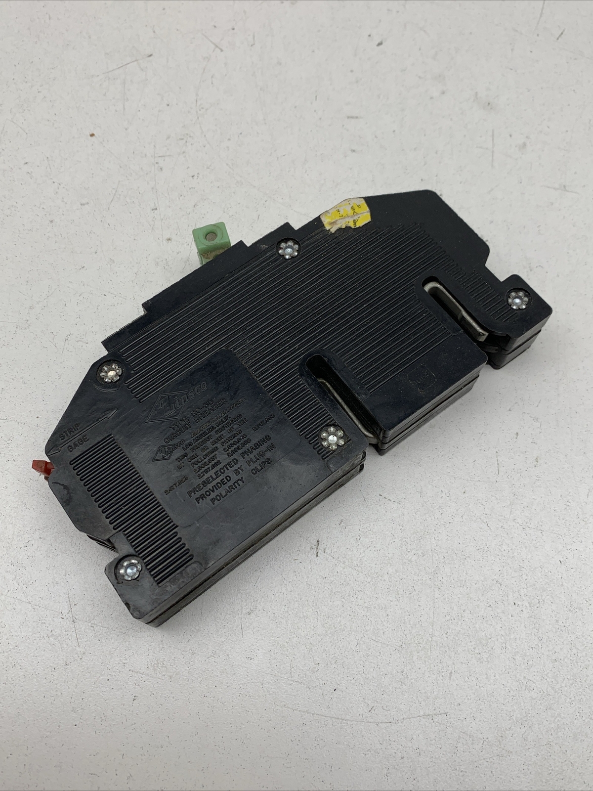 Zinsco RC38-30 30-Amp Double Pole Common Trip Slim Circuit Breaker 30A