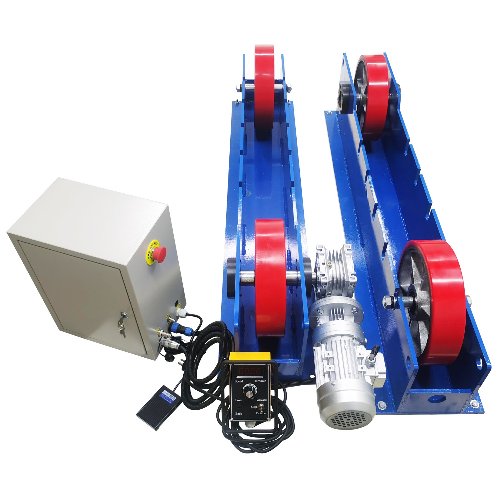 6600LB Tank Turning Welding Rolls Linkage Roller, Welder Rotator Positioner 220V