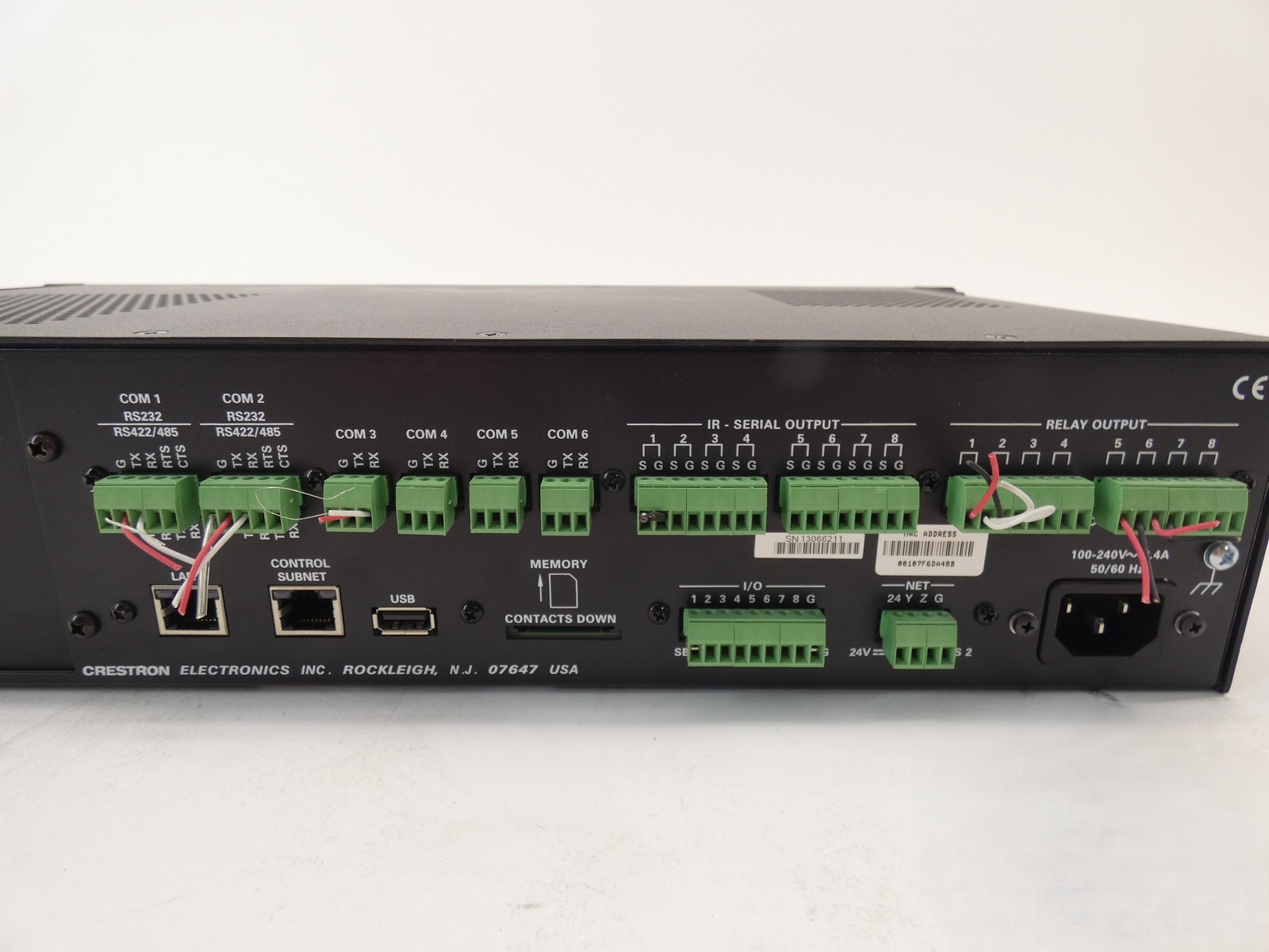Creston AV3 3-Series Control Processor System NO Power Cord