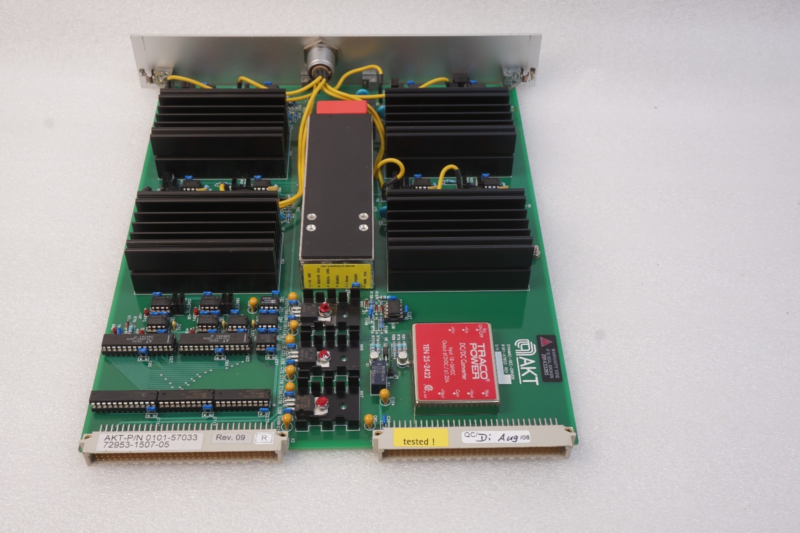 AMAT AKT DYNAMIC-SEC-DRIVER BOARD D-SEC 50-04,0101-57033 REV:09 FREE SHIP