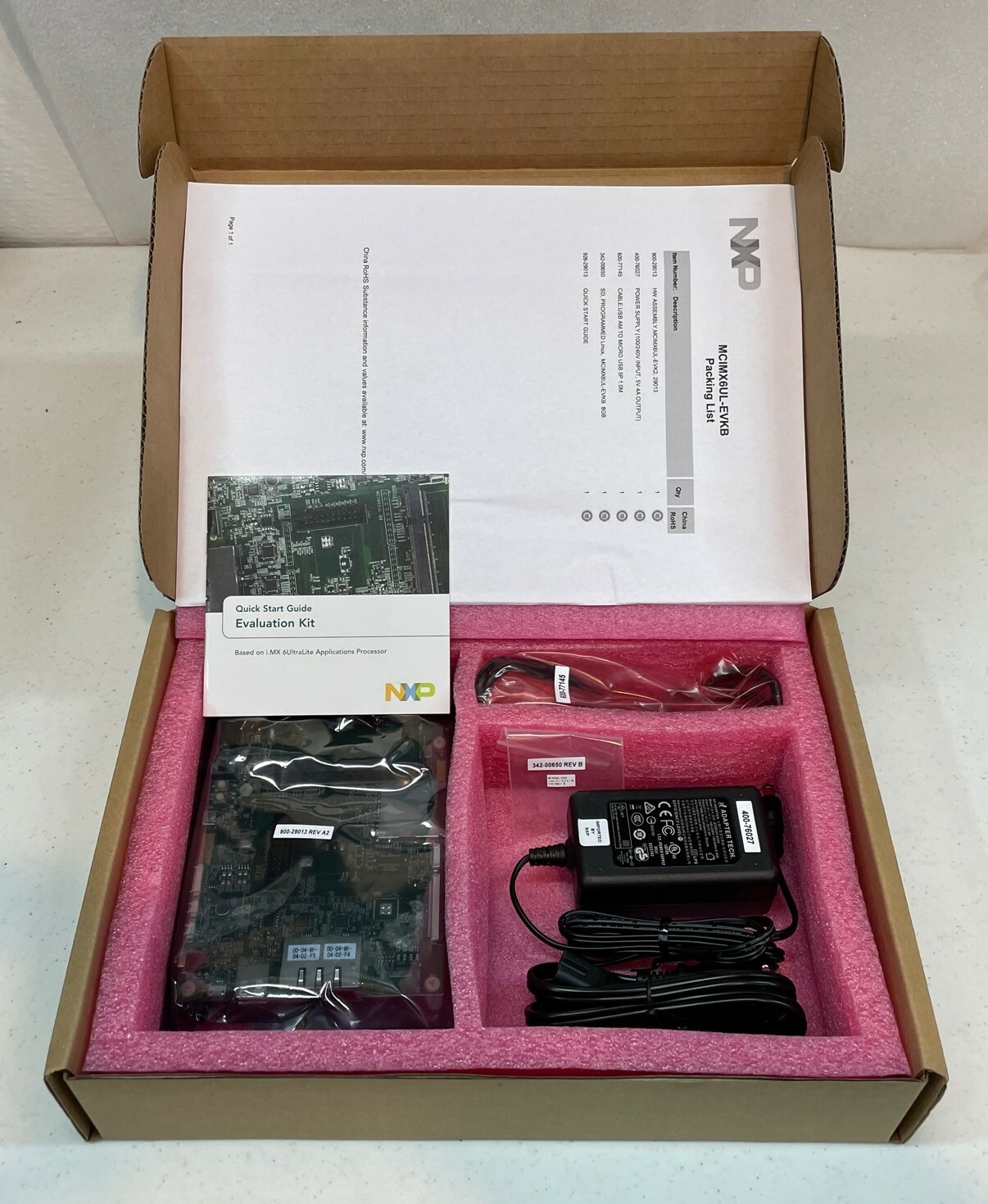 NXP FREESCALE MCIMX6UL-EVKB IMX6 ULTRALITE ARM EVALULATION KIT – NEW