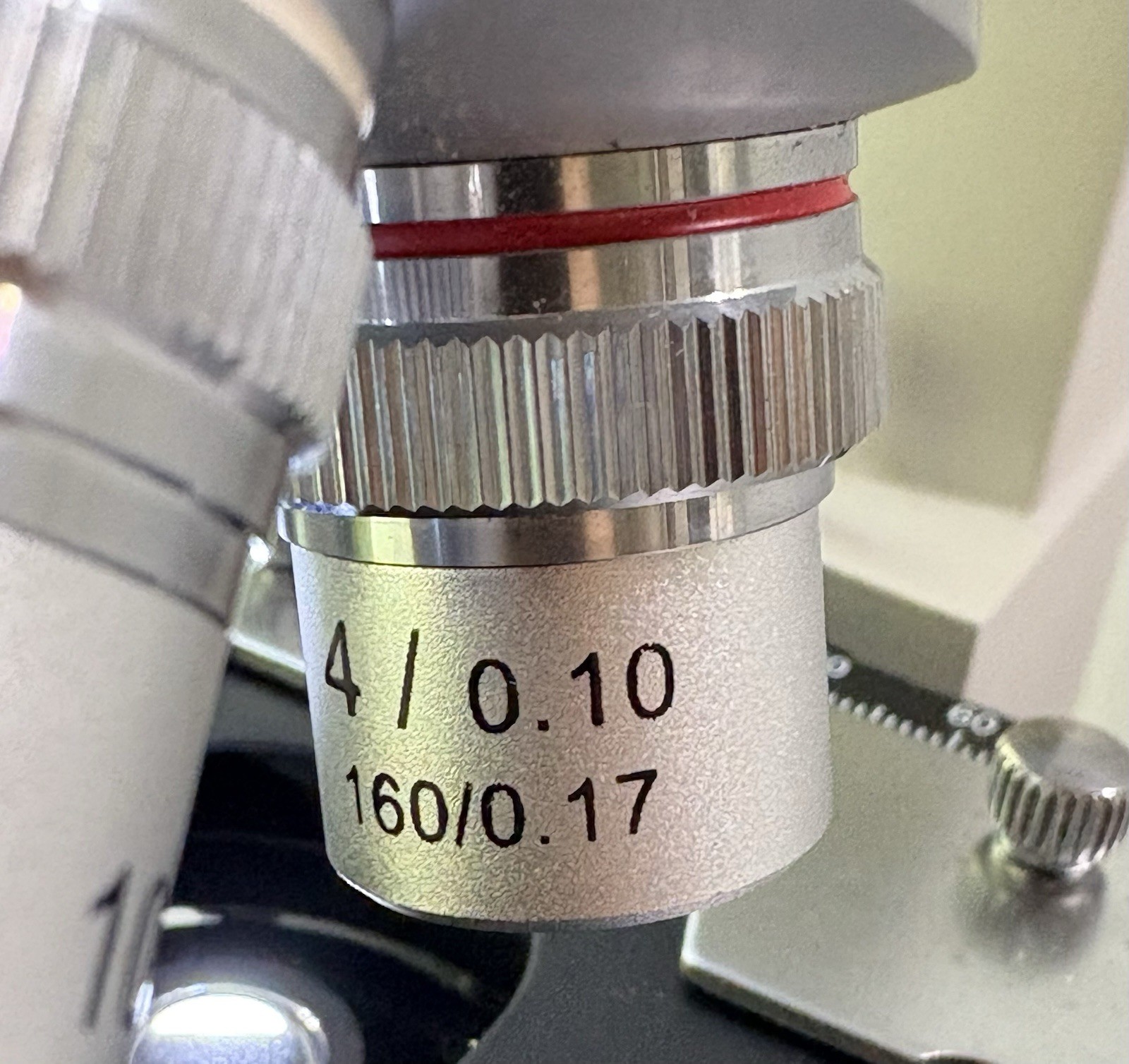 OMAX M82E Binocular Compound Microscope LED Mechanical Stage 4X 10X 40X 100X