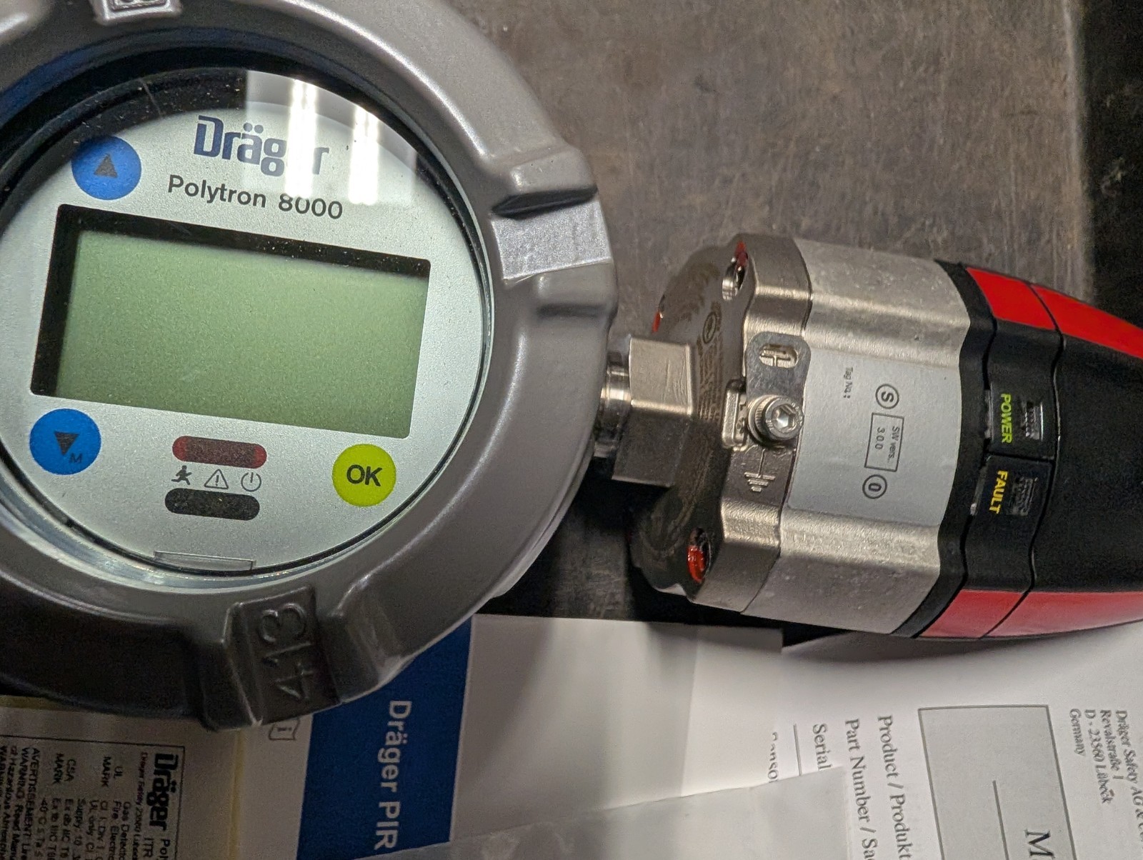 Zero Hours New – Brand New Drager -8344601 And 7000| Gas Detector, Polytron 8000
