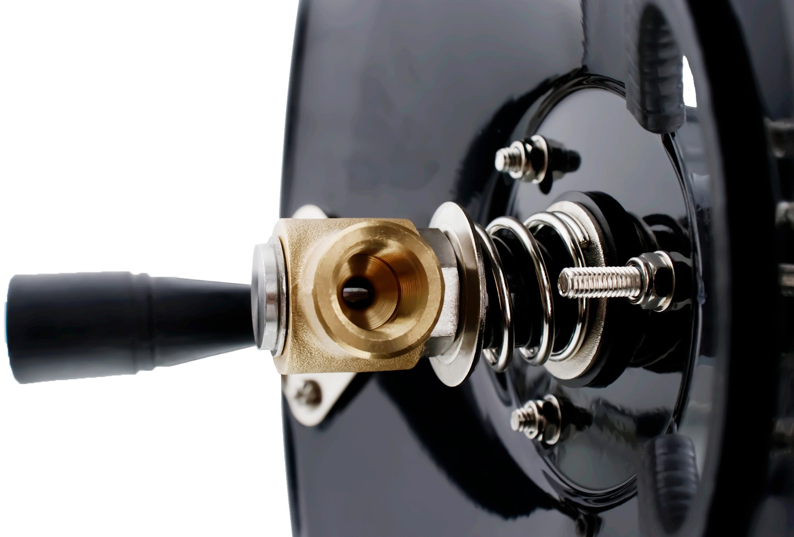 Steel Dragon Tools 4000 PSI 100′ Black Powder Coated Pressure Washer Hose Reel