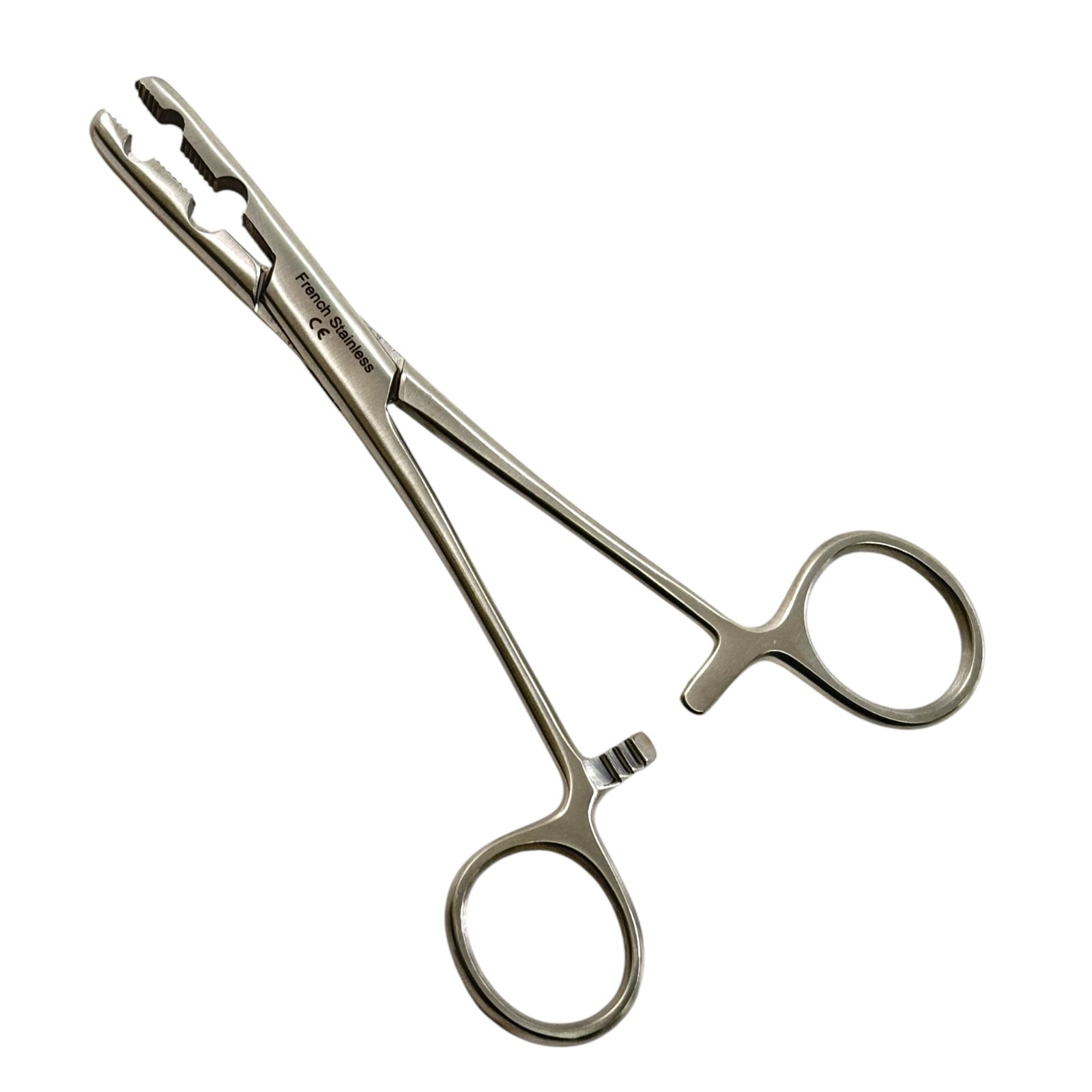 5.5″ Post Mortem Arterial Fixation Forceps, Fenestrated Serrated Jaws, Stainless