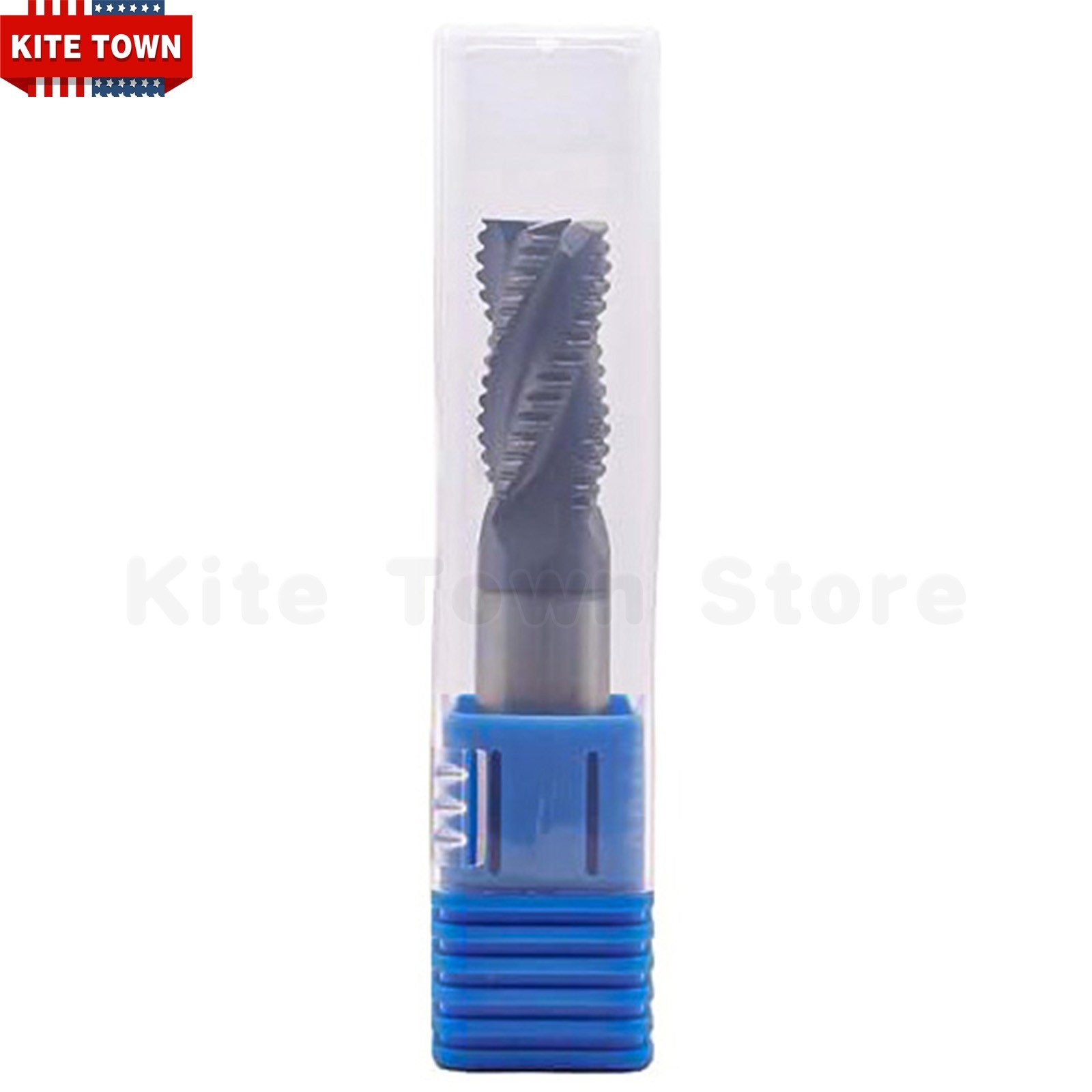 3Pcs 4 Flute 5/8″x1-1/4″x3-1/4″ Solid Carbide Roughing End Mills – AlTiN Coated