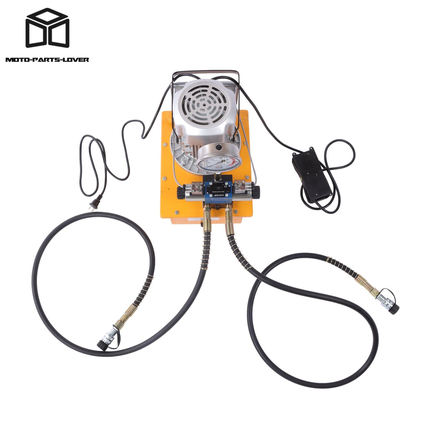 750W Electric Hydraulic Pump 10000PSI Double Acting 110 V