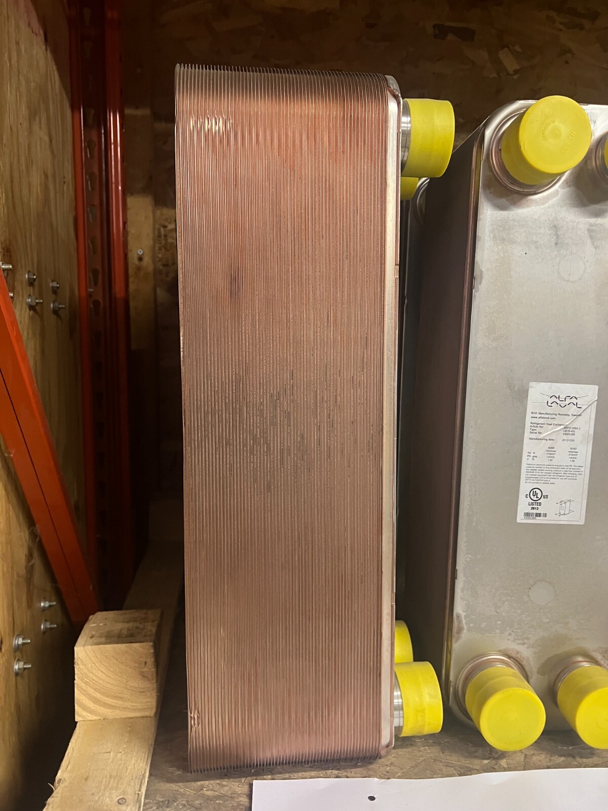 ALFA LAVAL CB76-60L Brazed Plate Heat Exchanger (NEW)