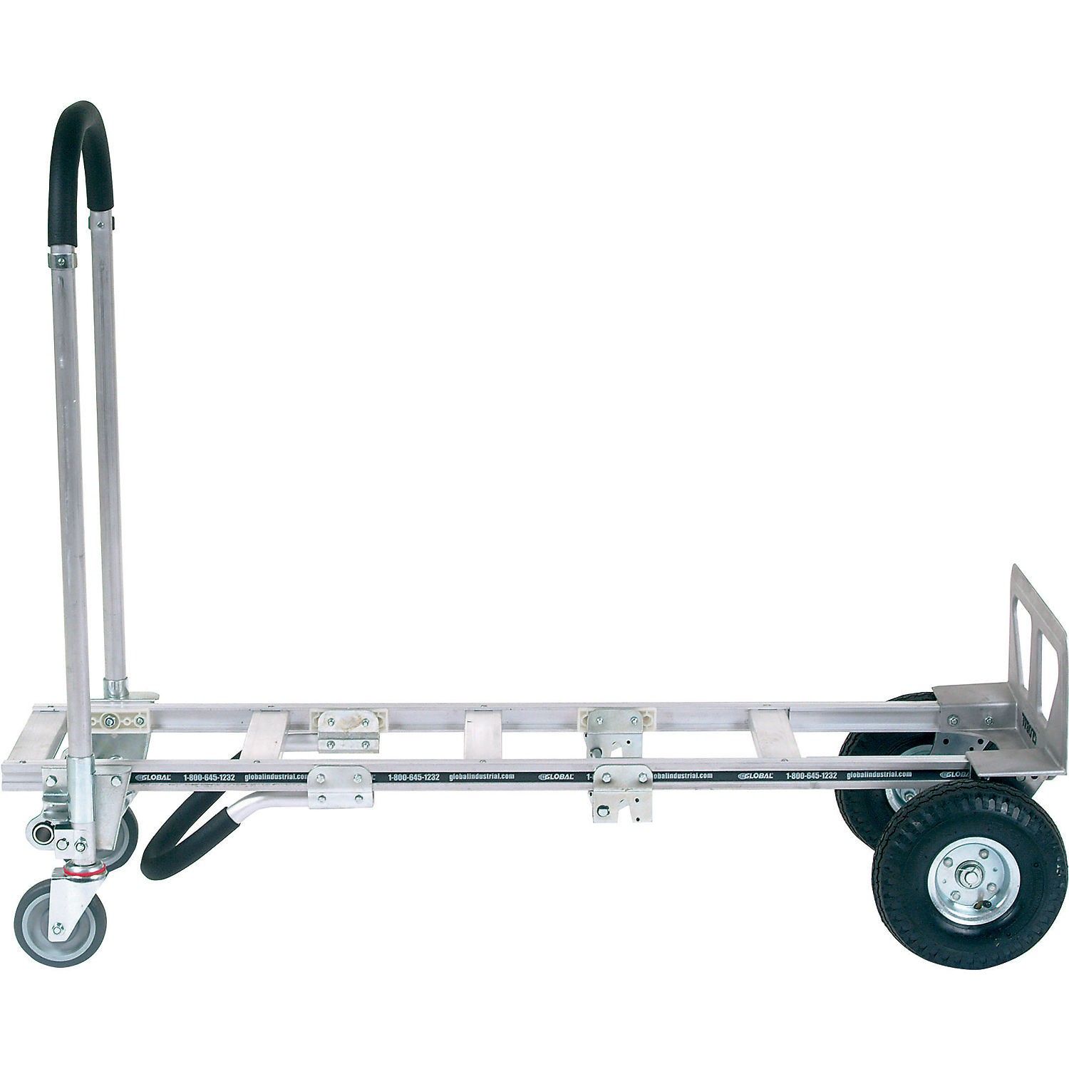 Aluminum 2-in-1 Convertible Hand Truck with Pneumatic Wheels – Senior