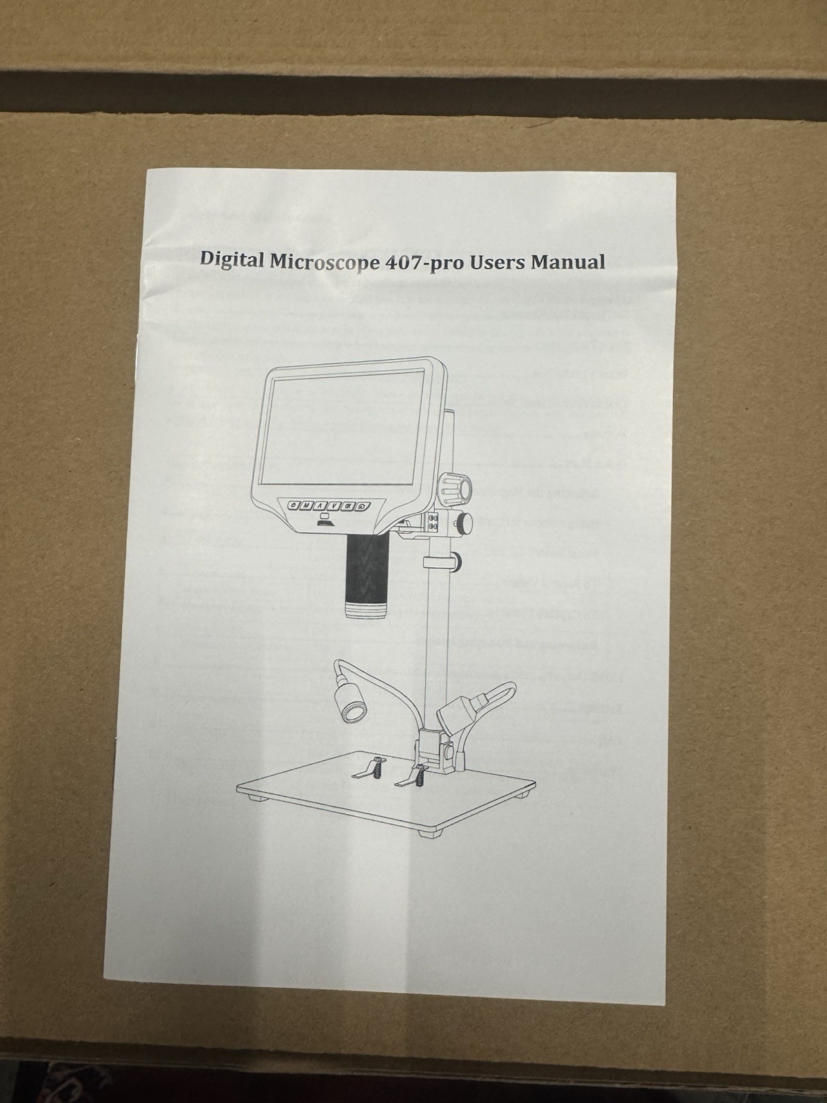 Digital Microscope AD407 3D HDMI 4MP UHD 7 inch USB for Phone Repair SMT SMD DIY
