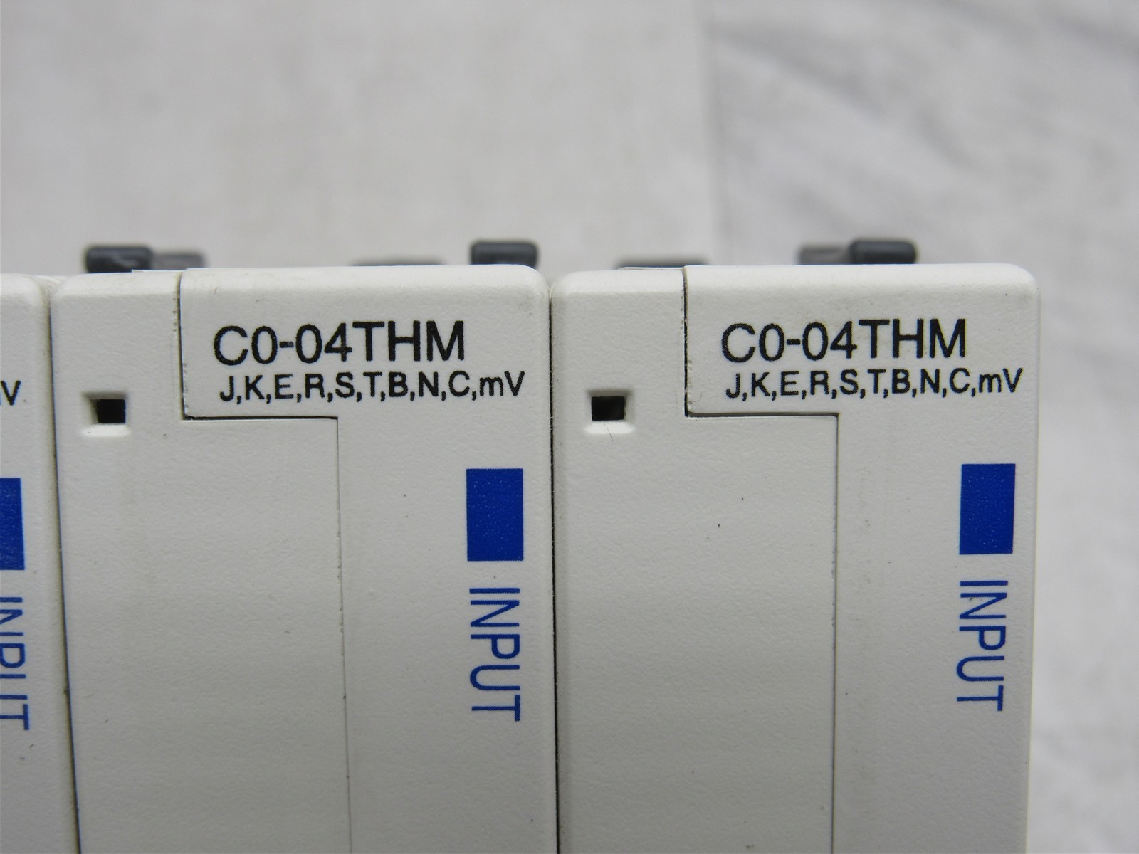 7 LOT Automation Direct 4x C0-04THM 1x C0-16TD2, C0-01-DD1-D, C0-01AC Modules
