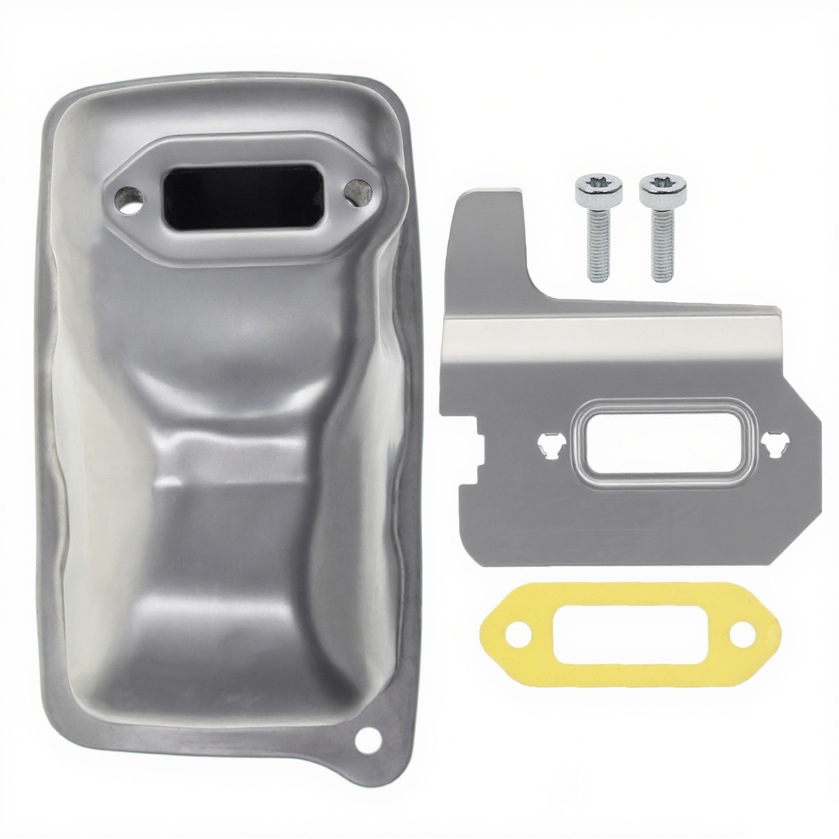 Muffler Gasket Coolig Plate for Stihl 4238 140 0611 TS410 TS420 Handheld-Cut-Off