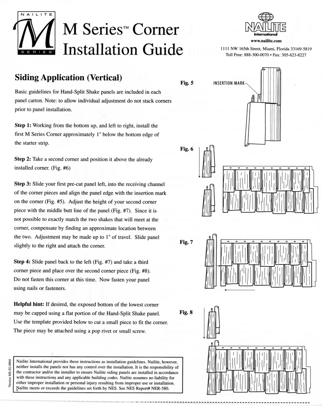 Nailite Exterior Hand Split Vinyl Siding Cedar Shake Outside 90° Degree Corner