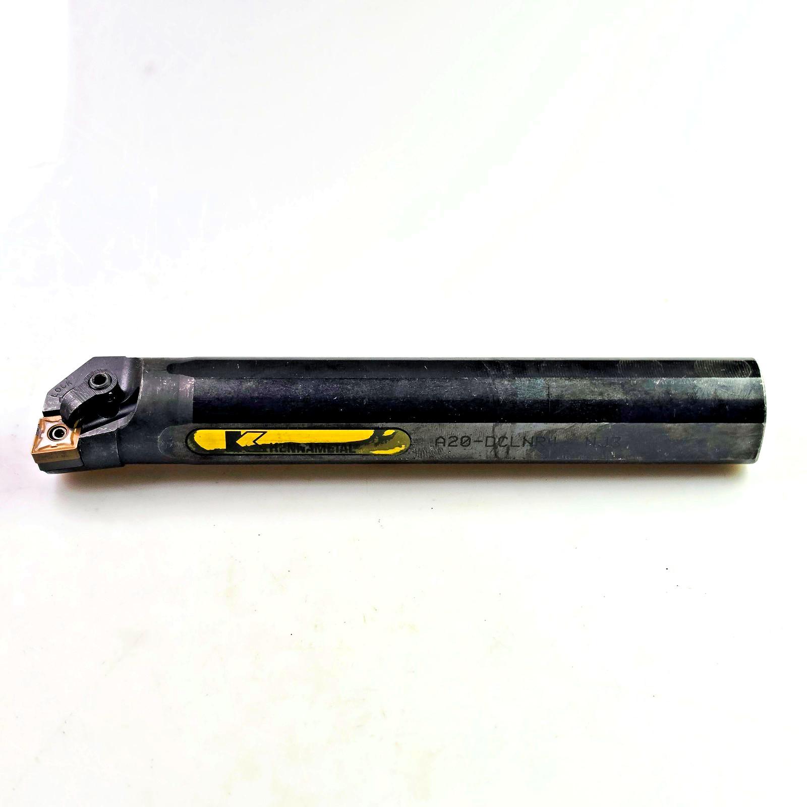 Kennametal A20-DCLNR4 Indexable Boring Bar 1.25″ Shank 1.47″ Min 8″ OAL CNMG432