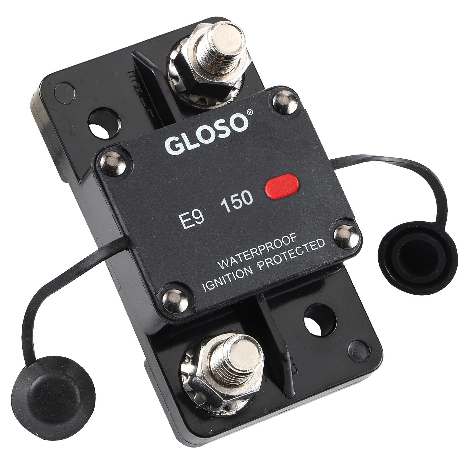 GLOSO E9-LED Thermal Circuit Breaker w/LED indicator, Auto or Manual Reset