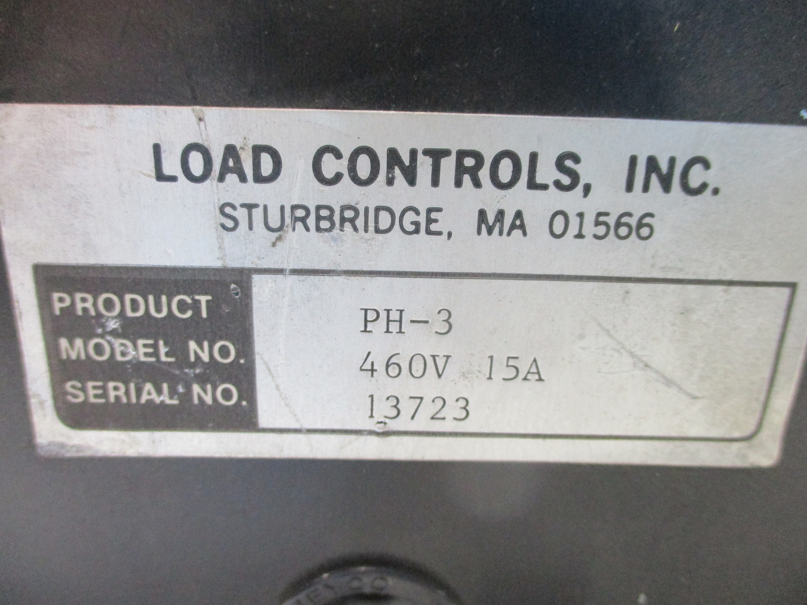 LOAD CONTROLS PH-3 460V15A TRANSDUCER NSNP