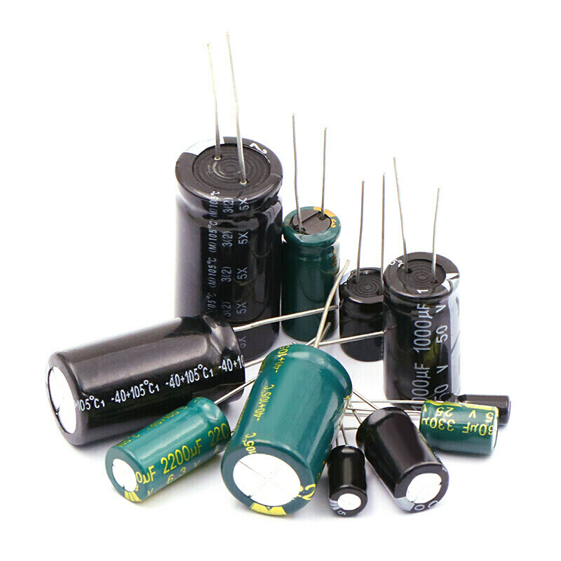 2pcs 3300uF 35V 3300MFD 16*25mm Aluminum Electrolytic Capacitor