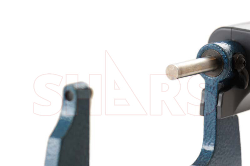 SHARS 2-3″ BALL DIGITAL DIGIT MICROMETER .001mm/ .00005″ FLAT SPINDLE NEW #]