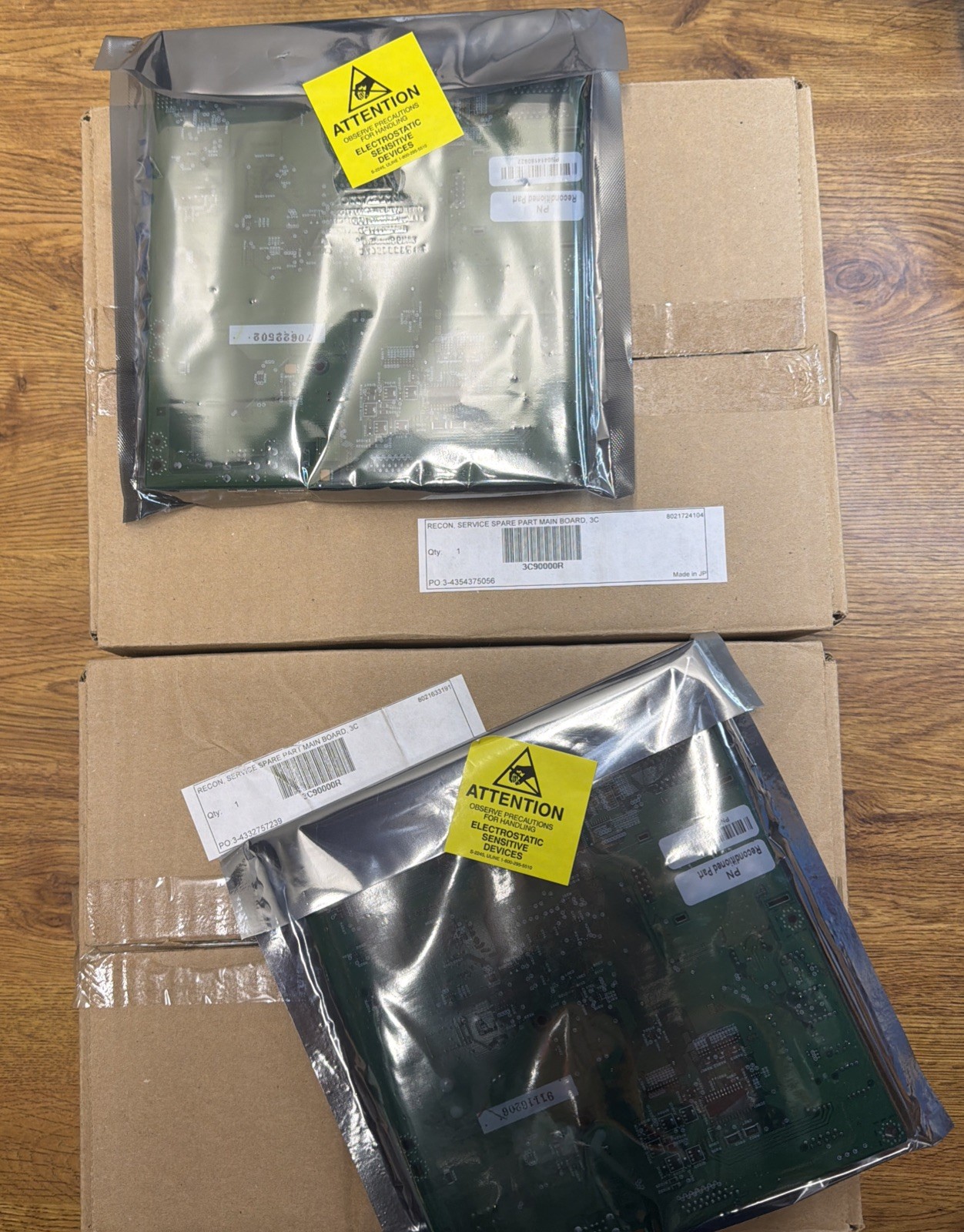 Pitney Bowes 3C90000R Main Logic Board Lot of 2 DM300 DM400 DM450 DM475