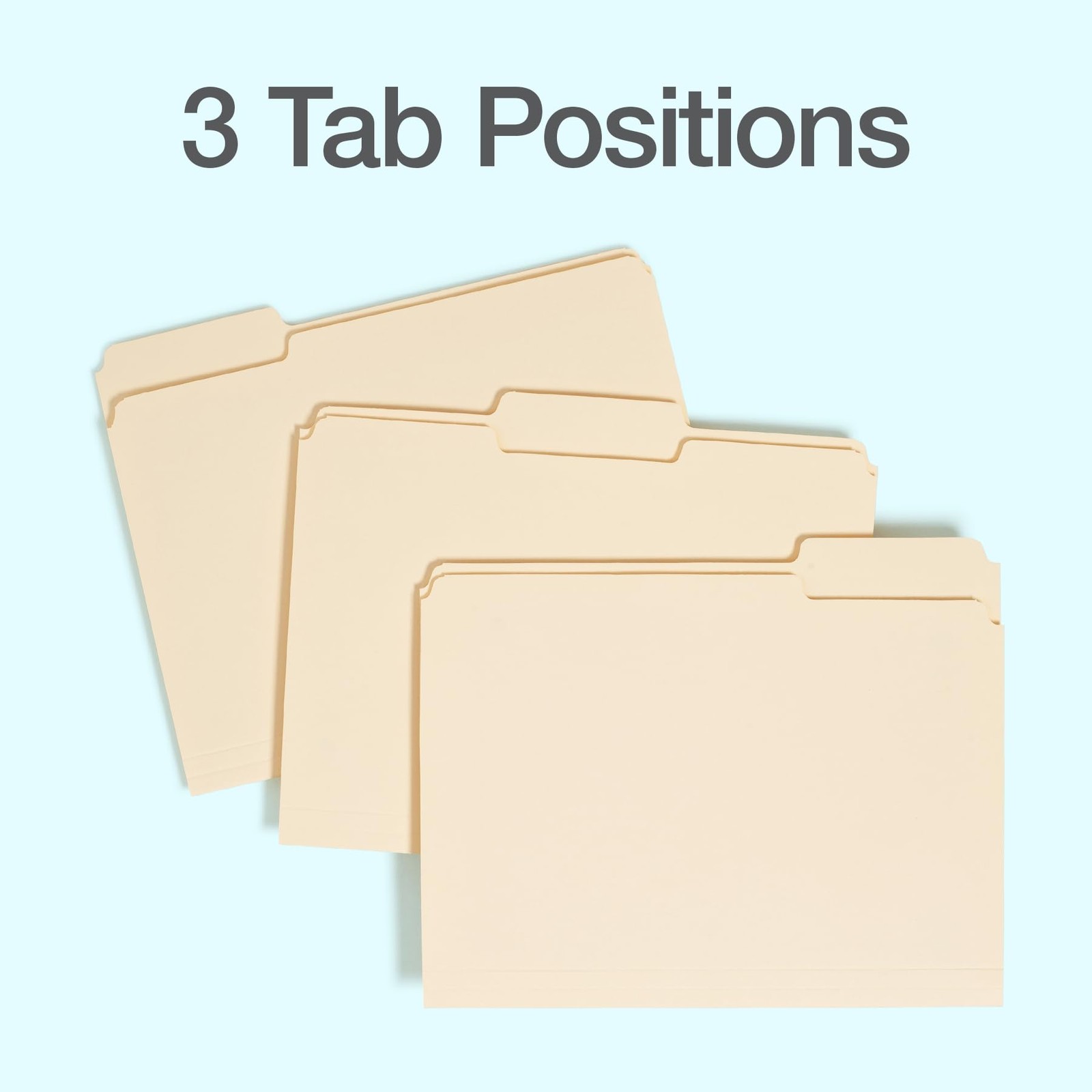 Oxford File Folders, 36 Pack, Letter Size (8.5″ x 11″), 3 Letter, Manila