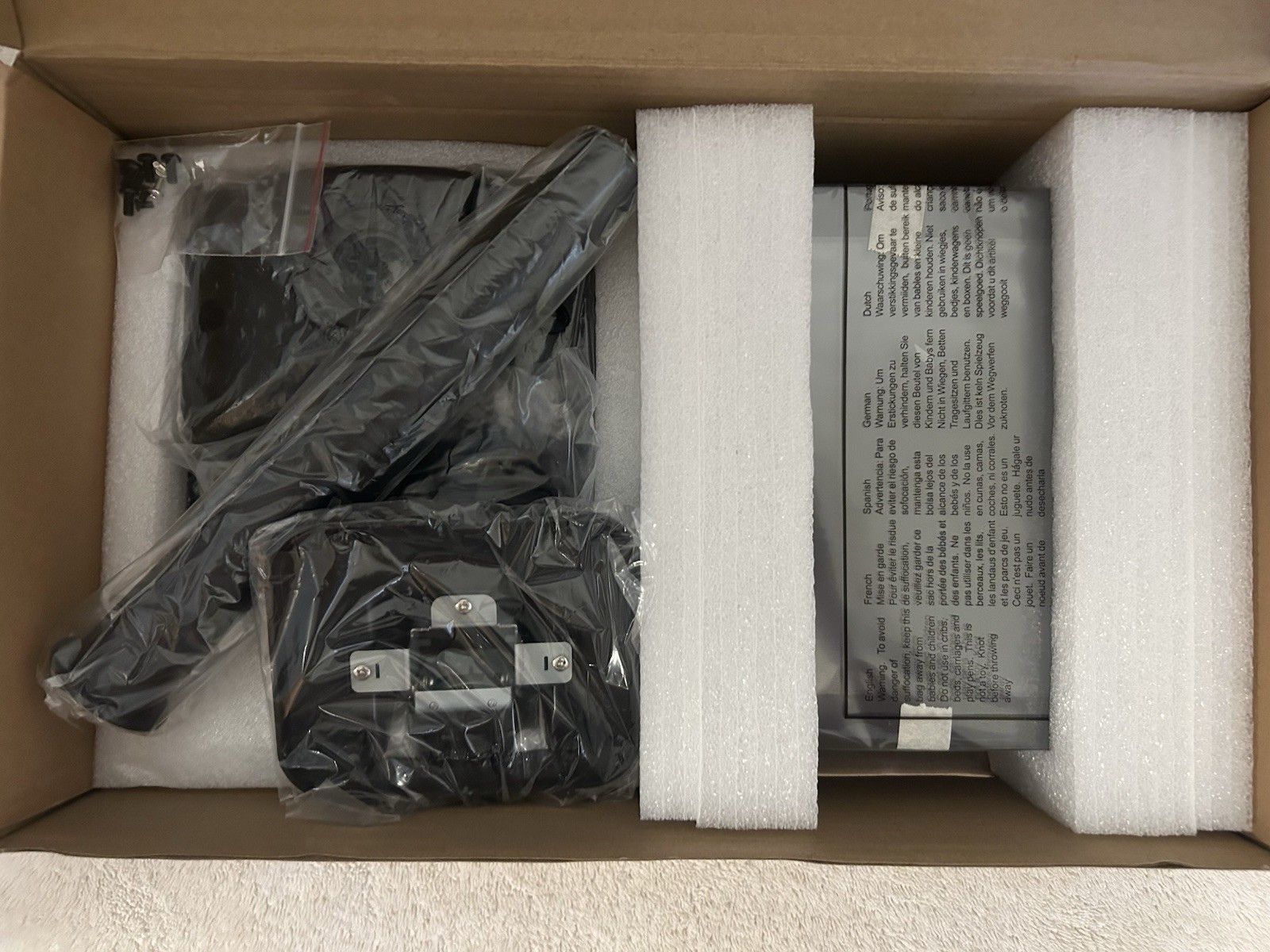 Logic Controls LV4000U 8” LCD Customer Display POS Retail Monitor USB NEW SEALED