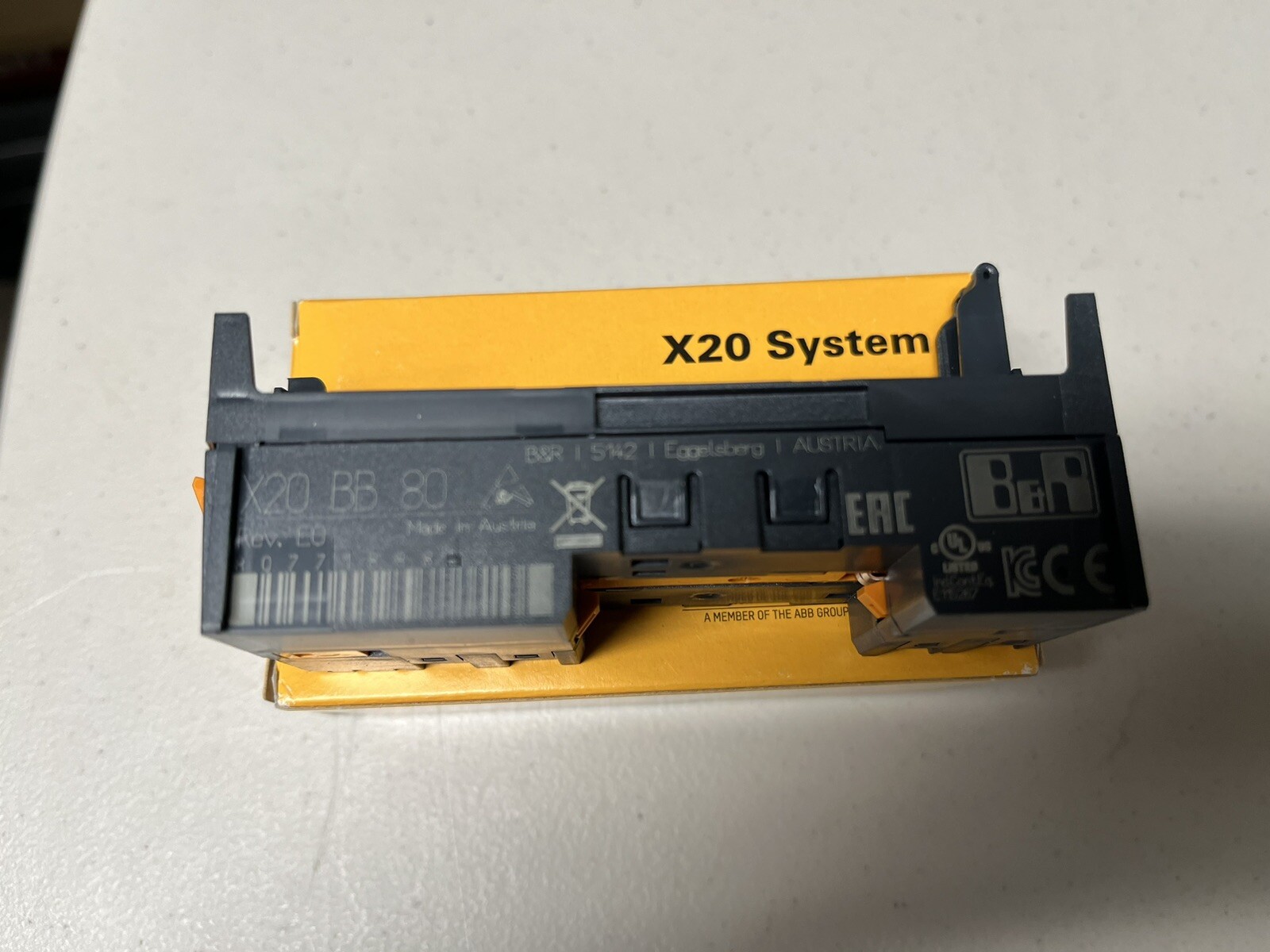 B&R X20BB80 Bus Base Module